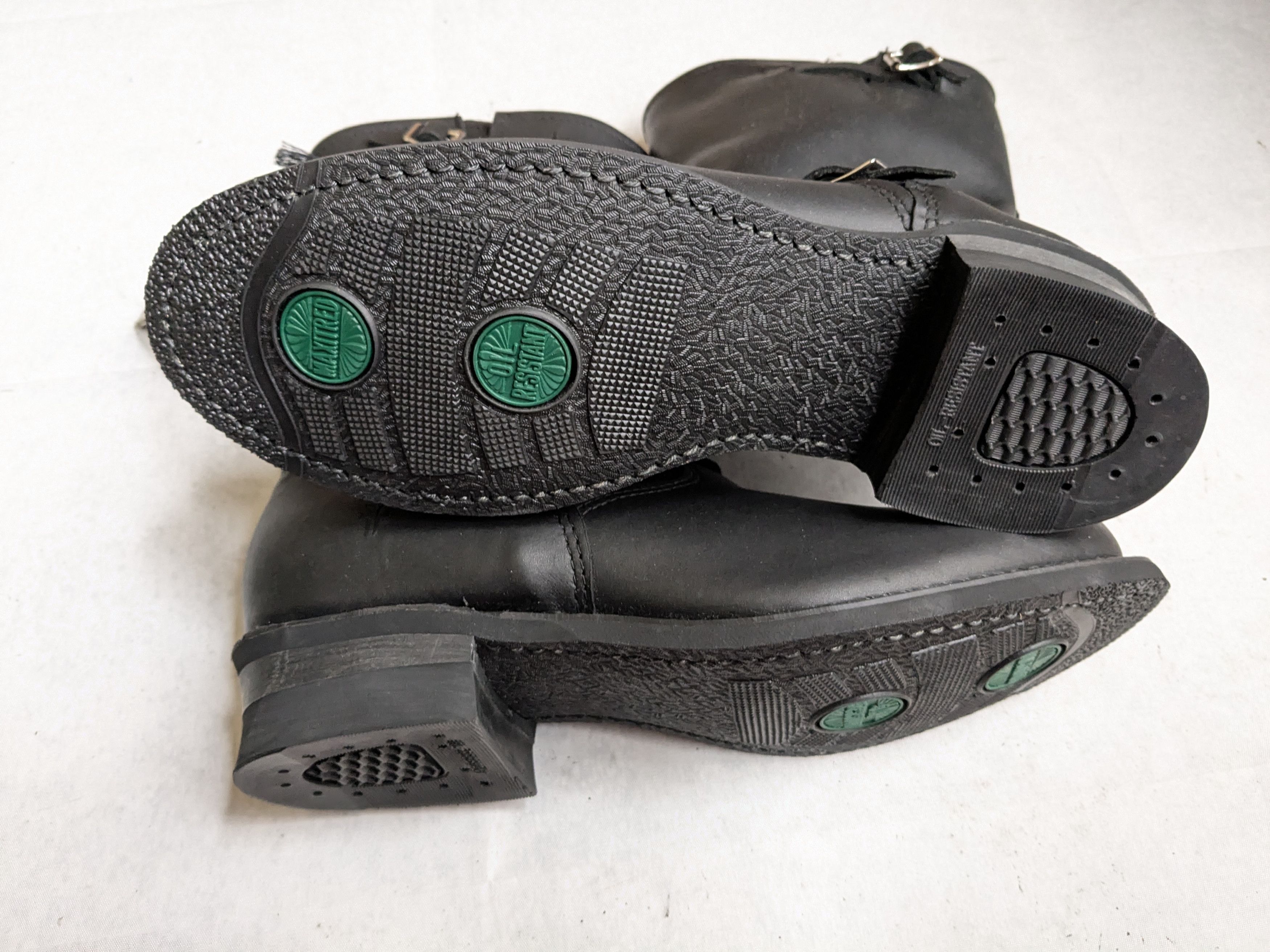 Frye Frye Engineer Boots Black Leather 10 M Leather Buckle Size US 10 / EU 43 - 15 Thumbnail