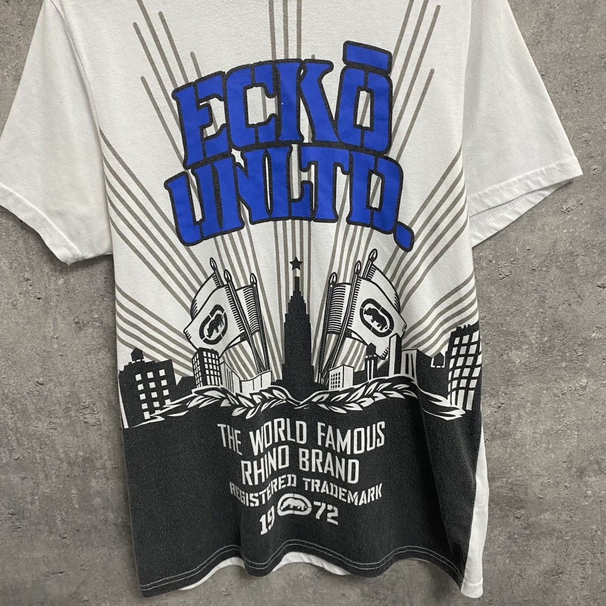 Ecko Unltd. Vintage Ecko Unltd T Shirt Big Logo Baggy Y2K Avantgarde 90s Size US M / EU 48-50 / 2 - 5 Thumbnail