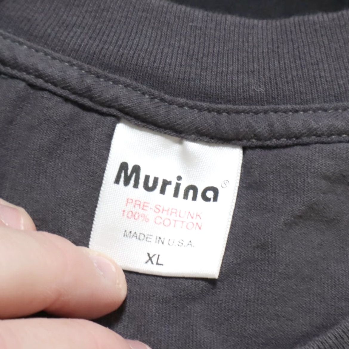 Vintage VINTAGE Murina Harry Connick Jr Solid T-Shirt Gray Men's XL Size US XL / EU 56 / 4 - 5 Thumbnail