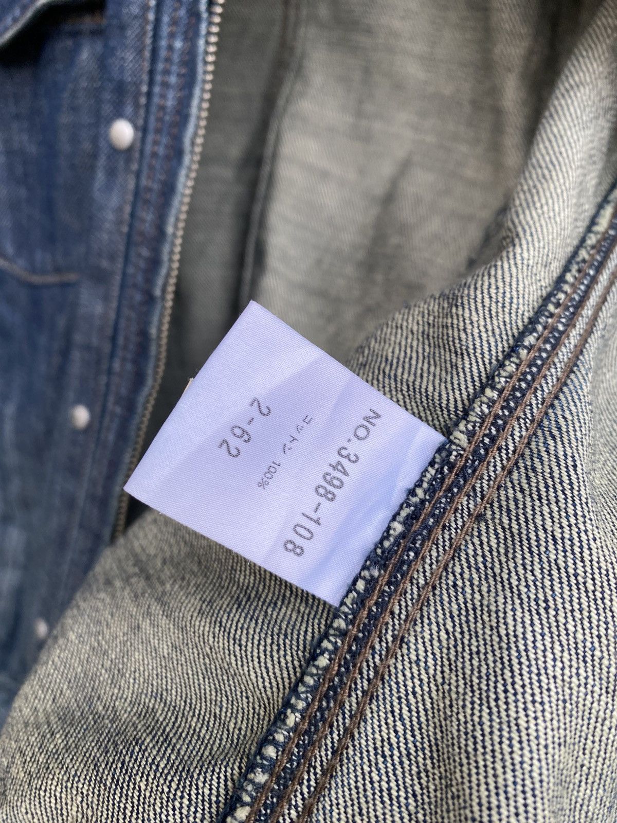 Le Grande Bleu (L.G.B.) 2000s Rare Schlussel Japan Denim Jacket Size US M / EU 48-50 / 2 - 7 Thumbnail