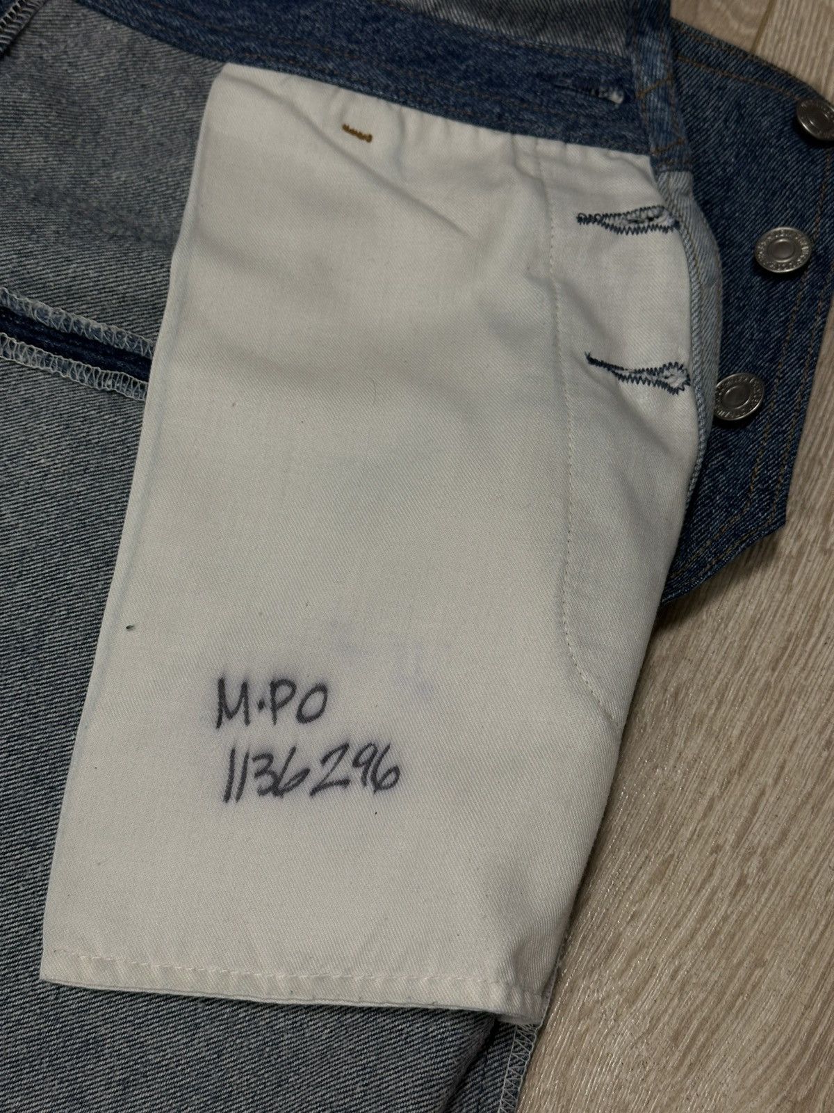 RE/DONE RE/DONE x Levi's unique patchwork dungarees Size 30" / US 8 / IT 44 - 8 Thumbnail