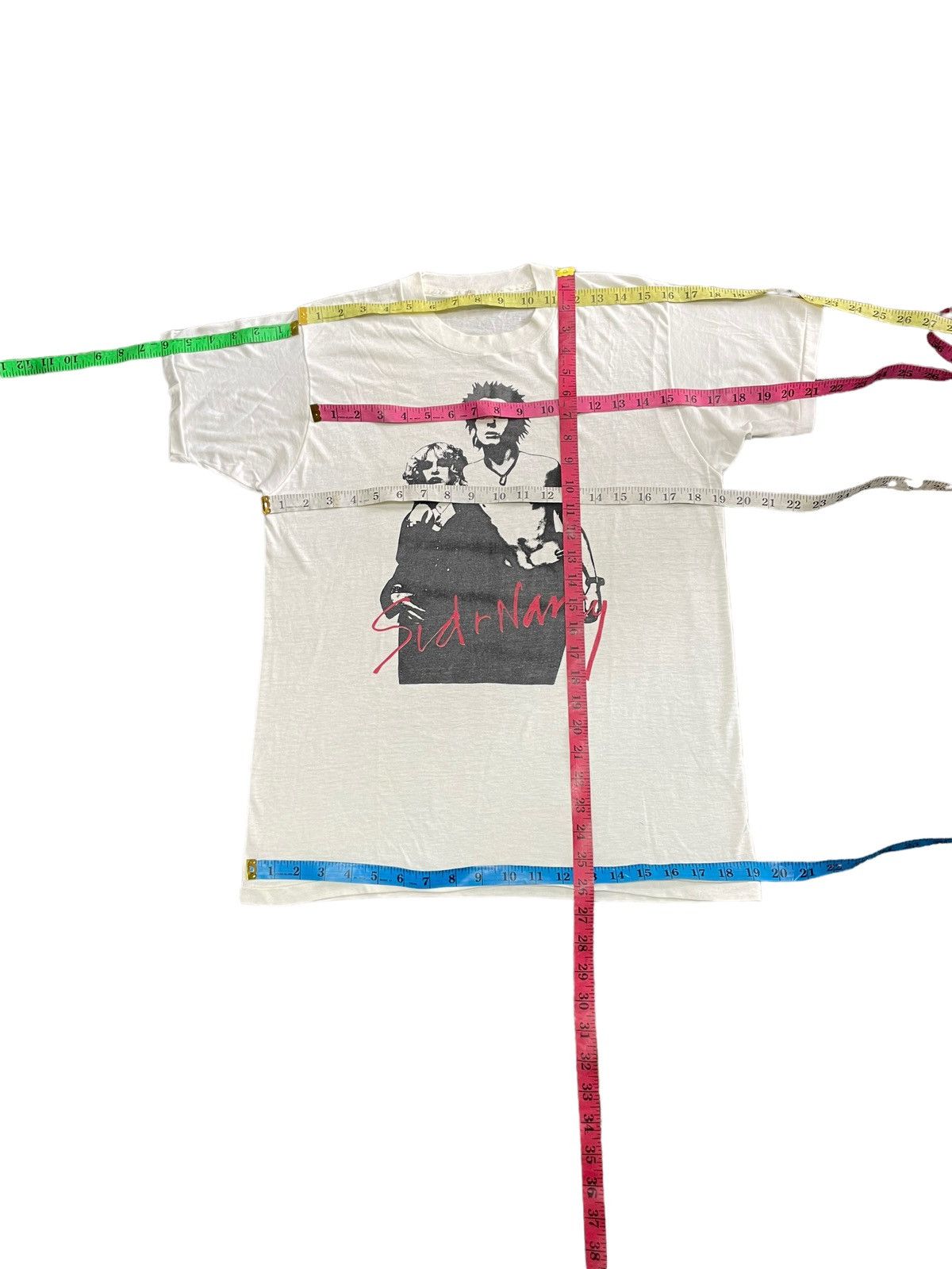 Band Tees Vintage 80’s Sid n Nancy tshirt Size US M / EU 48-50 / 2 - 11 Thumbnail
