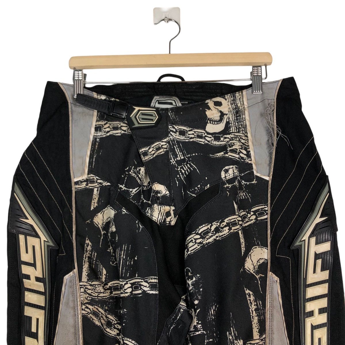 Japanese Brand 🔥Rare Black Shift Racing Motor Cross Pants Over Print Size US 36 / EU 52 - 3 Thumbnail