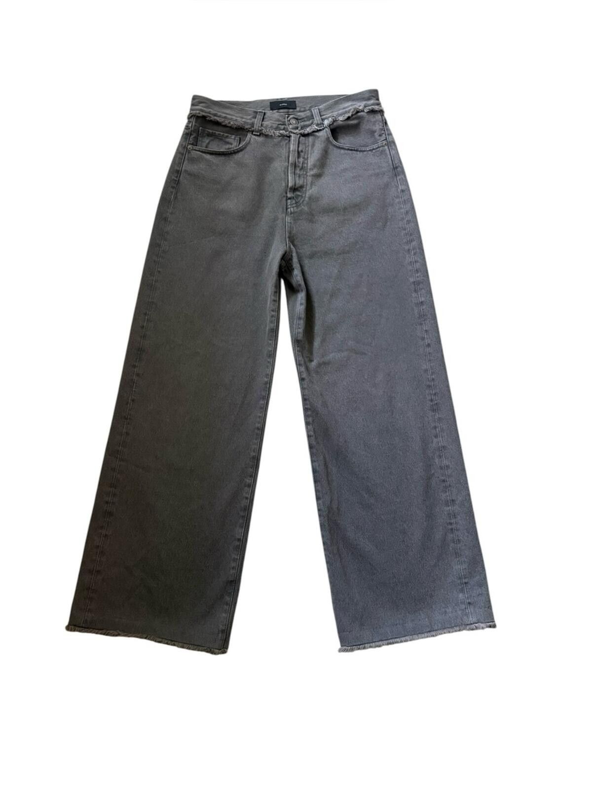Alanui Alanui Made in Italy Free Horizons Jeans Grey Size 26 Size 26" / US 2 / IT 38 - 5 Thumbnail
