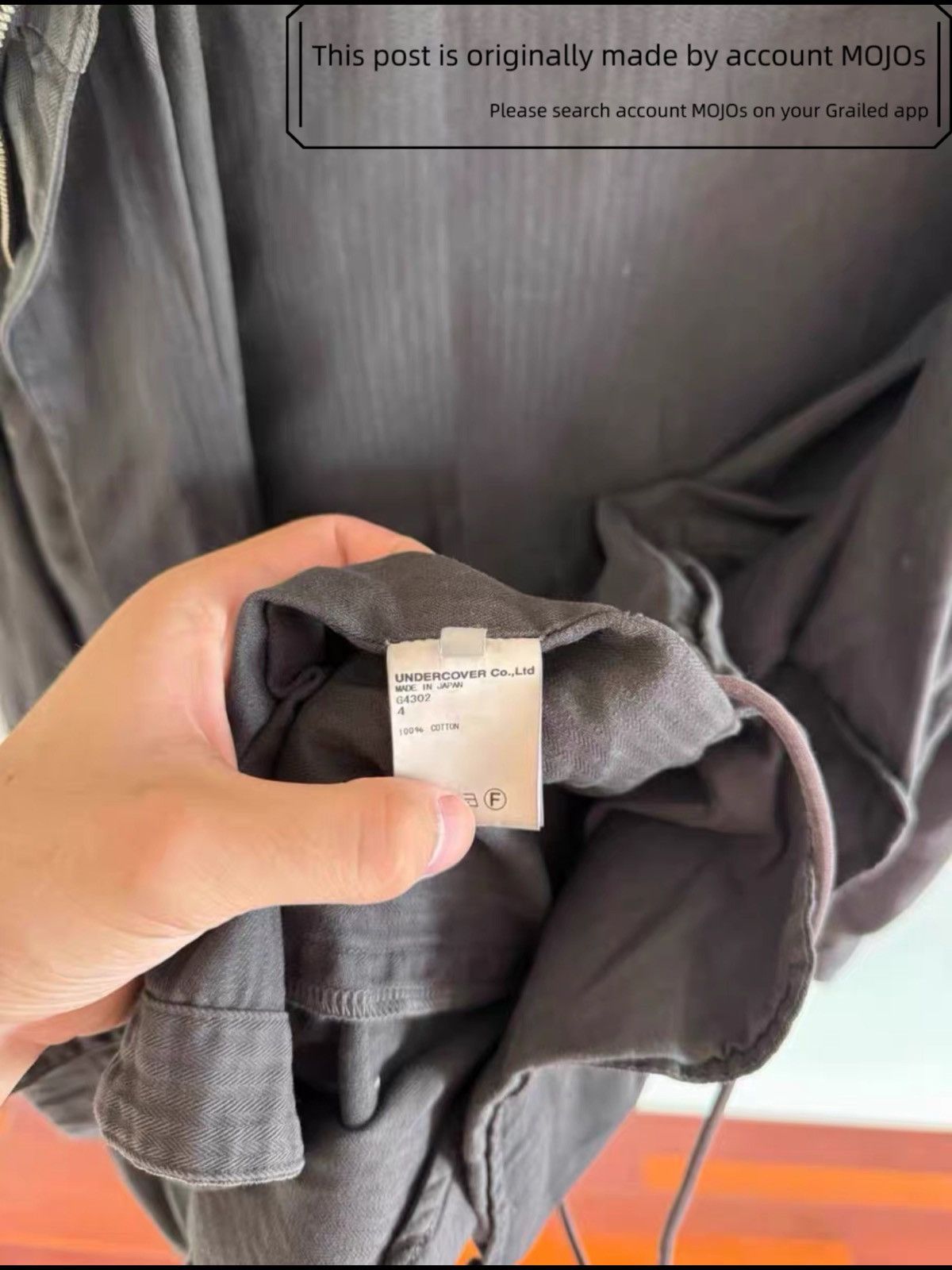Undercover Sz 4 Undercover 11SS Underman Vintage Black Parka mojos7 Size US XL / EU 56 / 4 - 5 Thumbnail