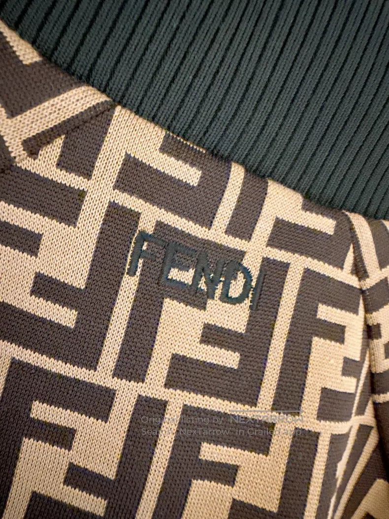 Other Fendi Monogram Logo Short Jacket 38 Size FF Monogram Print Size XXS / US 00 / IT 34 - 6 Thumbnail