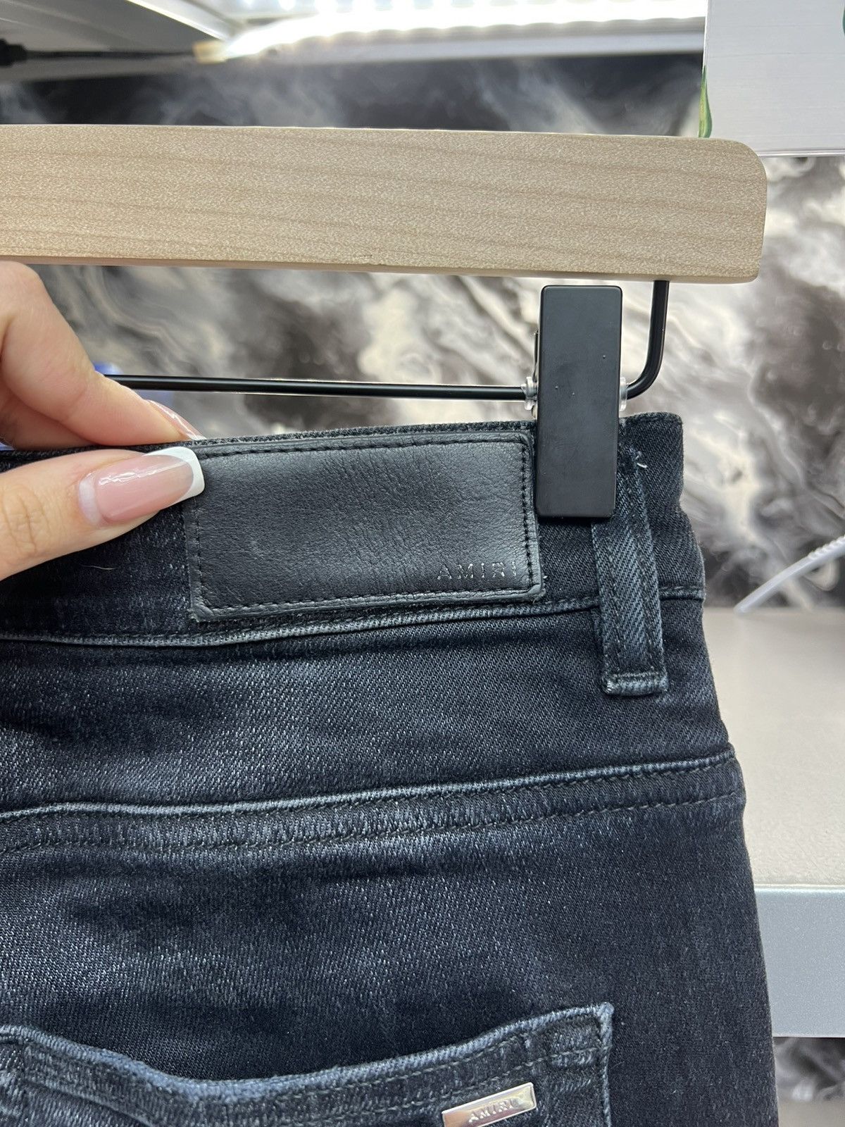 Amiri Amiri MX1 distressed Black Jeans Size US 32 / EU 48 - 9 Thumbnail