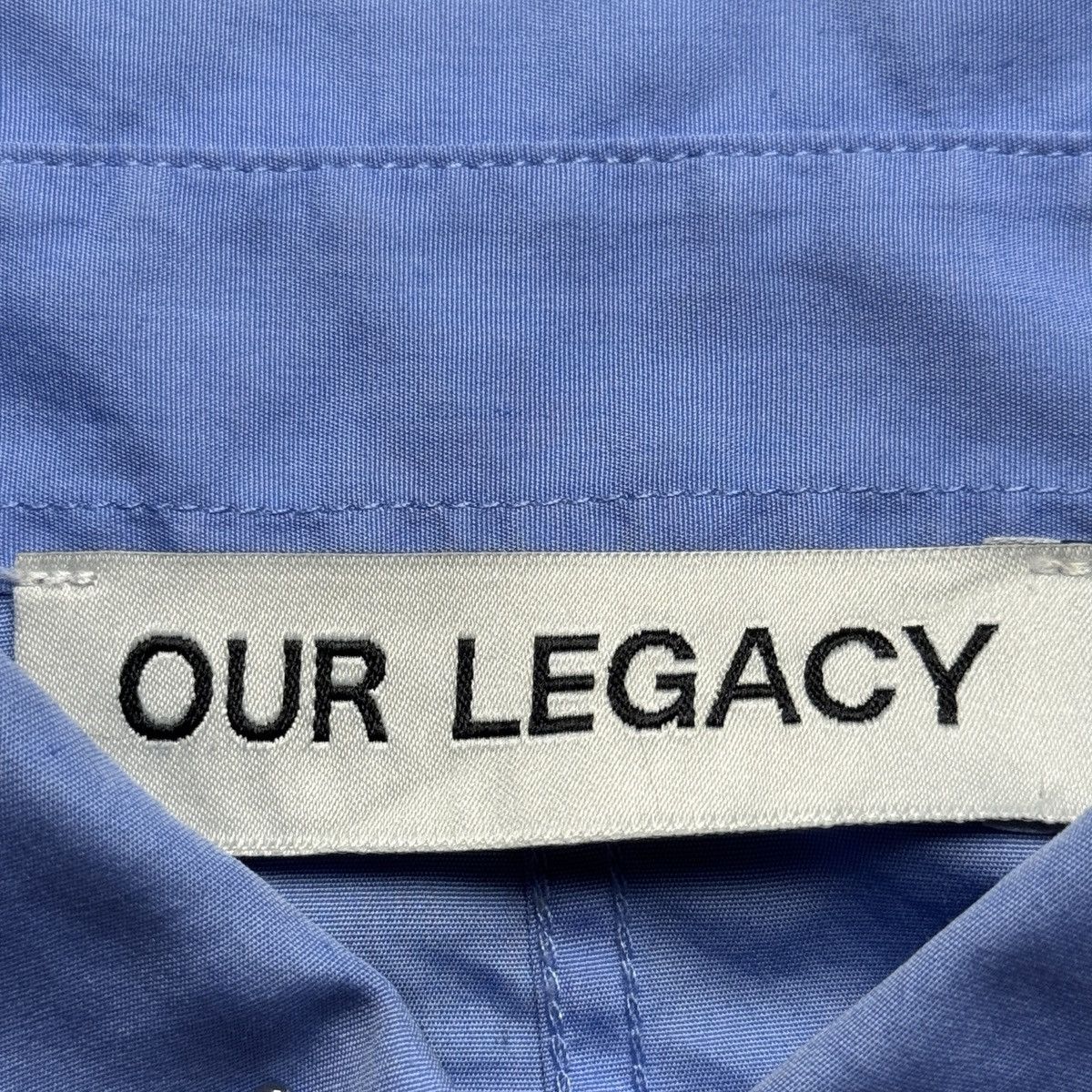 Our Legacy Our Legacy - Blue Union Blouse Longsleeve Size XXS / US 00 / IT 34 - 7 Thumbnail