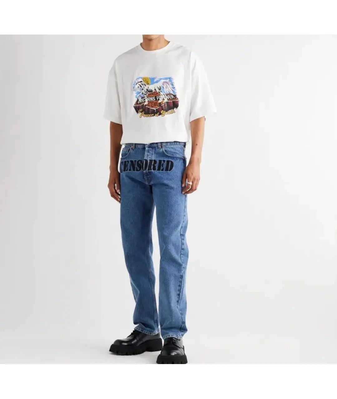 Vetements o1y0924 Denim Pant in Blue Size US 28 / EU 44 - 3 Thumbnail