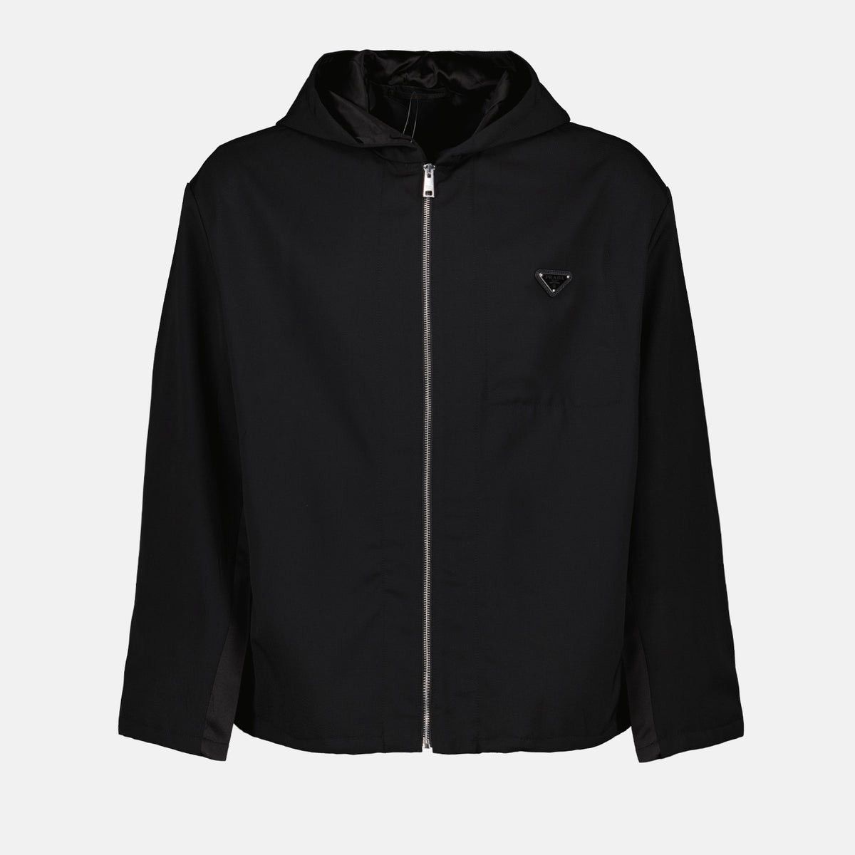Prada Prada Gabardine Wool Hooded Jacket Size US M / EU 48-50 / 2 - 15 Thumbnail
