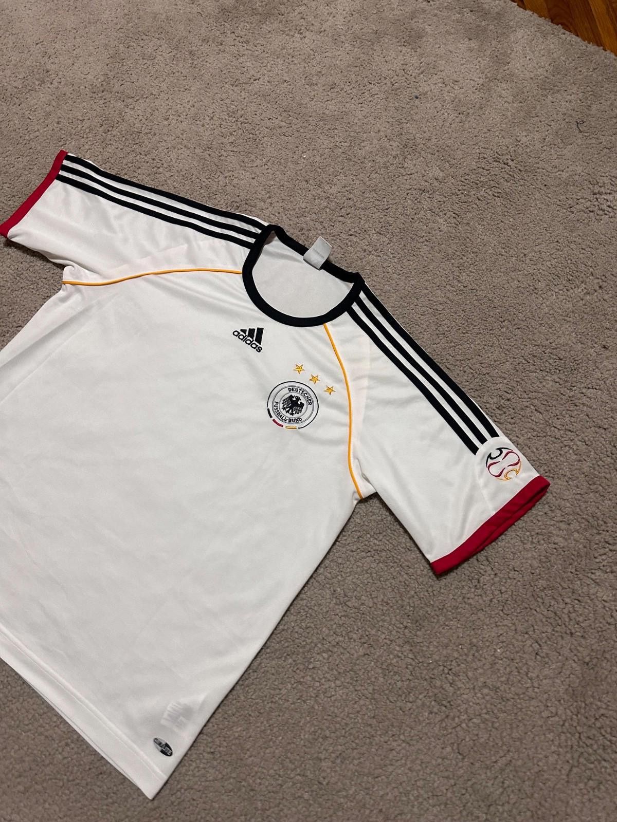 Adidas 2005-07 Adidas Germany Home Football Shirt Soccer Jerset Size US L / EU 52-54 / 3 - 3 Thumbnail