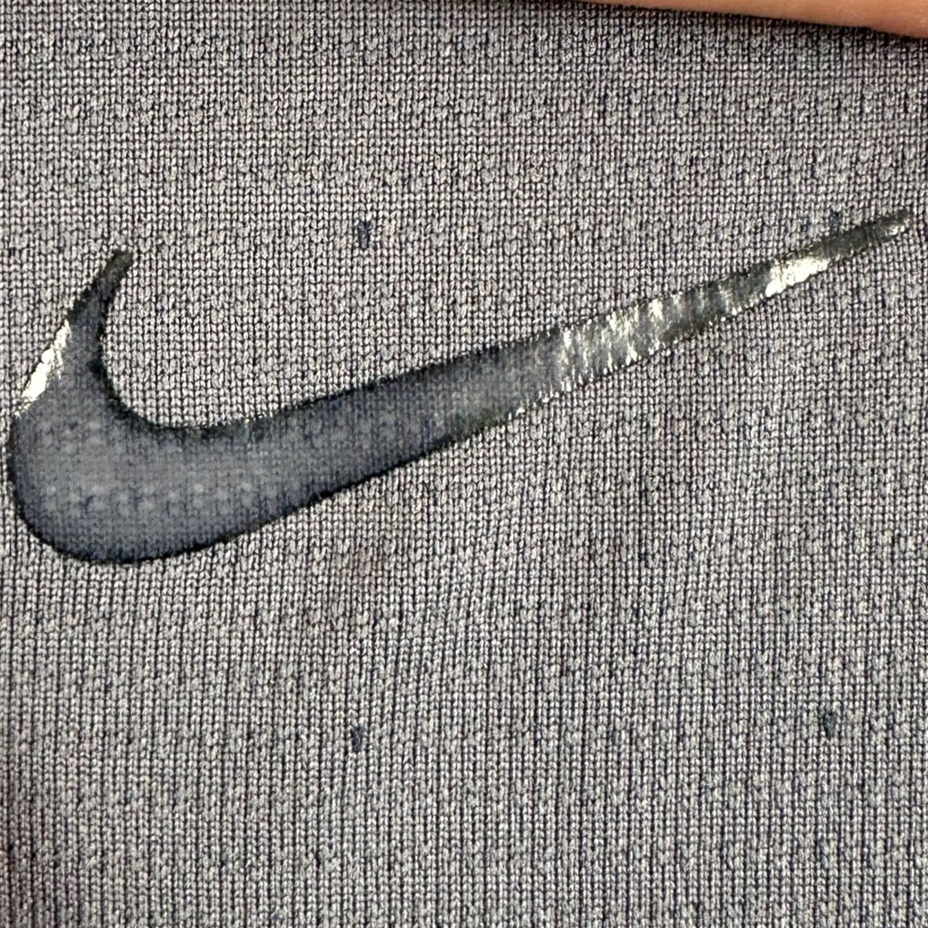Nike Nike Golf Dri-FIT Polo Shirt Mens XL Gray Short Sleeve Swoosh Rugby Athletic Breathable Logo Outdoor 100% Polyester Chest 48 Length 29 Size US XL / EU 56 / 4 - 6 Thumbnail