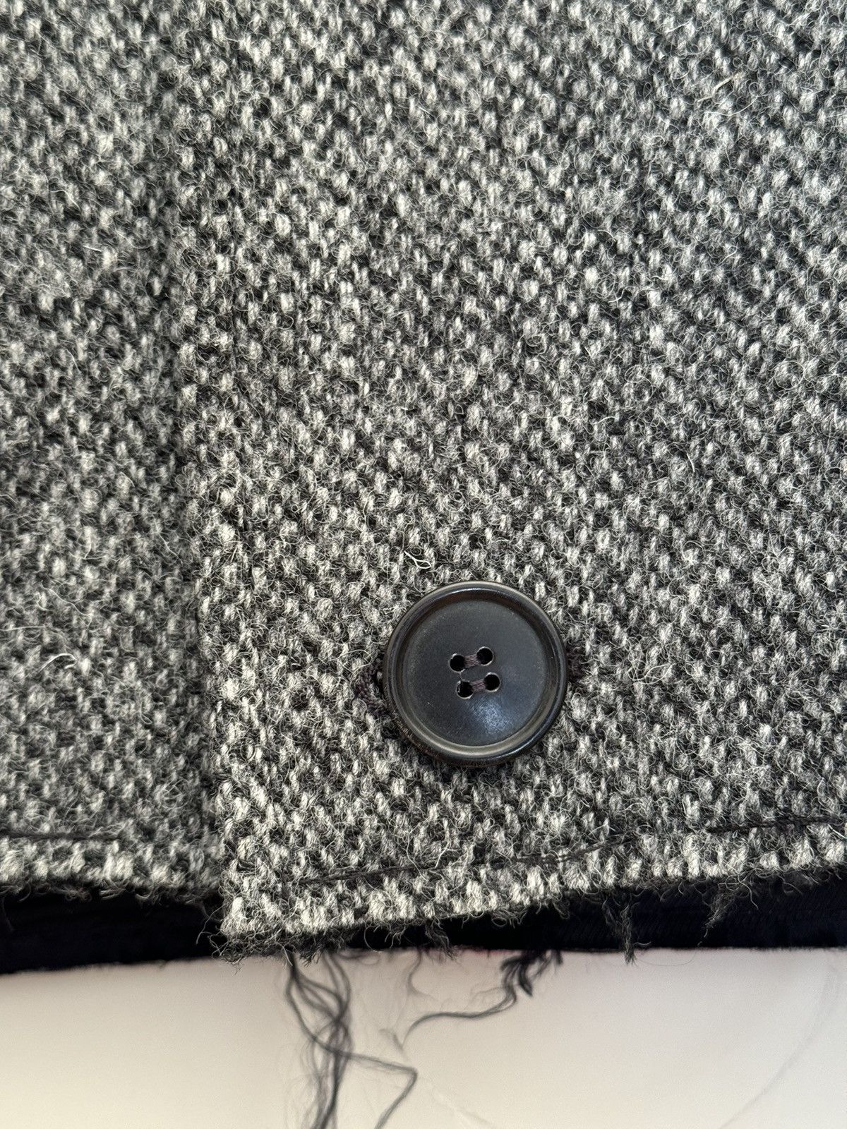 Maison Margiela MAISON MARGIELA gray/printed blazer FW2019 Size L / US 10 / IT 46 - 4 Thumbnail