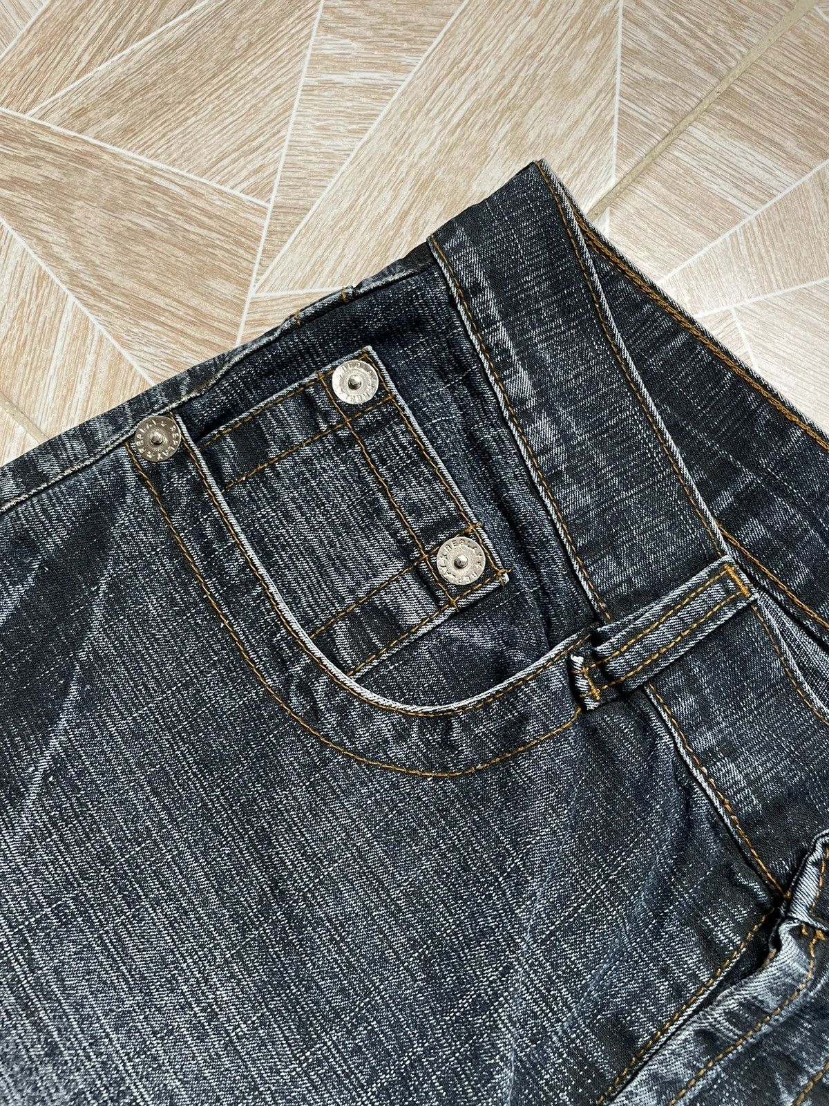 Japanese Brand × Replay × Vintage Y2K Archive Rare Italy Designers Vintage Replay Denim Jeans Size US 31 - 8 Thumbnail