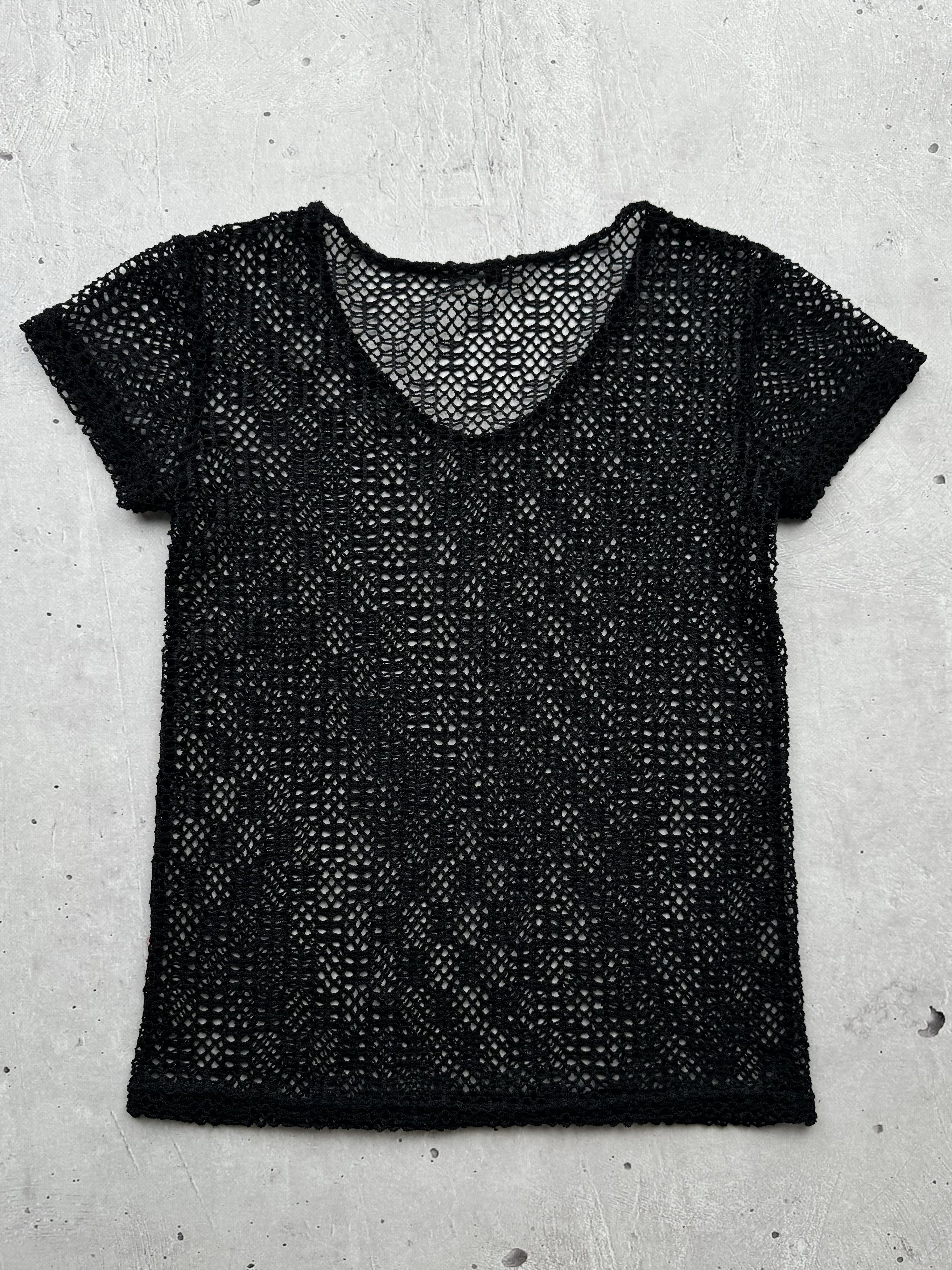 Japanese Brand × Seditionaries × Vintage Vintage Mesh T-Shirt Size US S / EU 44-46 / 1 - 6 Thumbnail