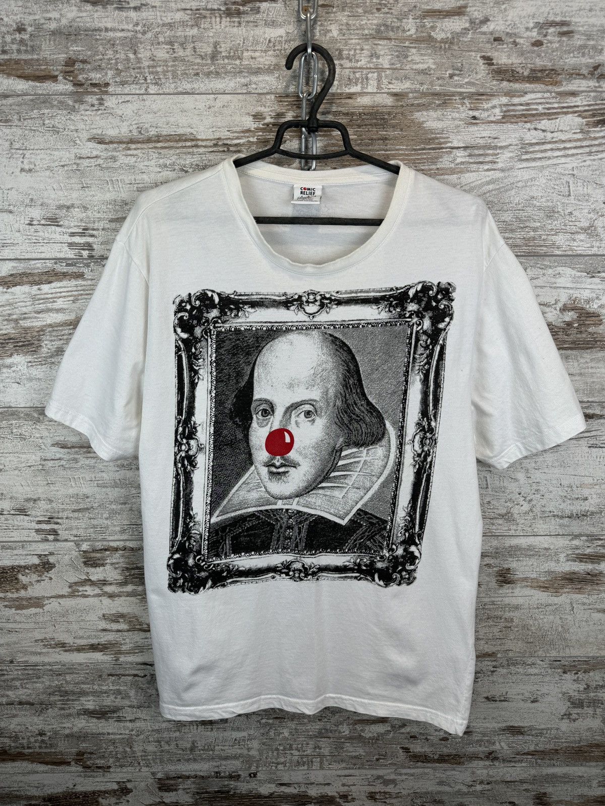 VIVIENNE WESTWOOD Vintage T Shirt Comic Relief Red Nose Day