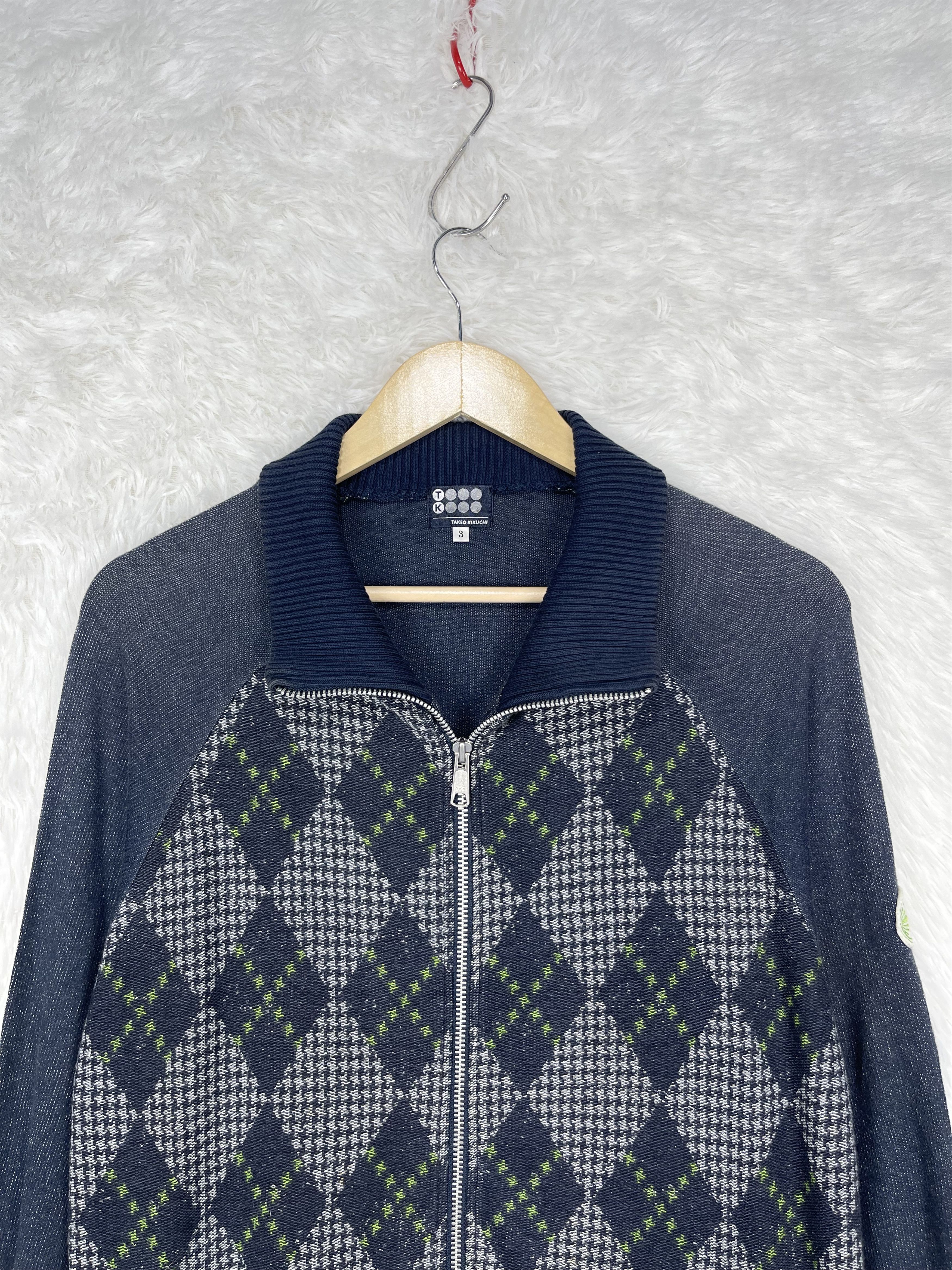 Takeo Kikuchi Vintage Takeo Kikuchi Zip Up Pullover Sweater AS0011 Size US S / EU 44-46 / 1 - 3 Thumbnail
