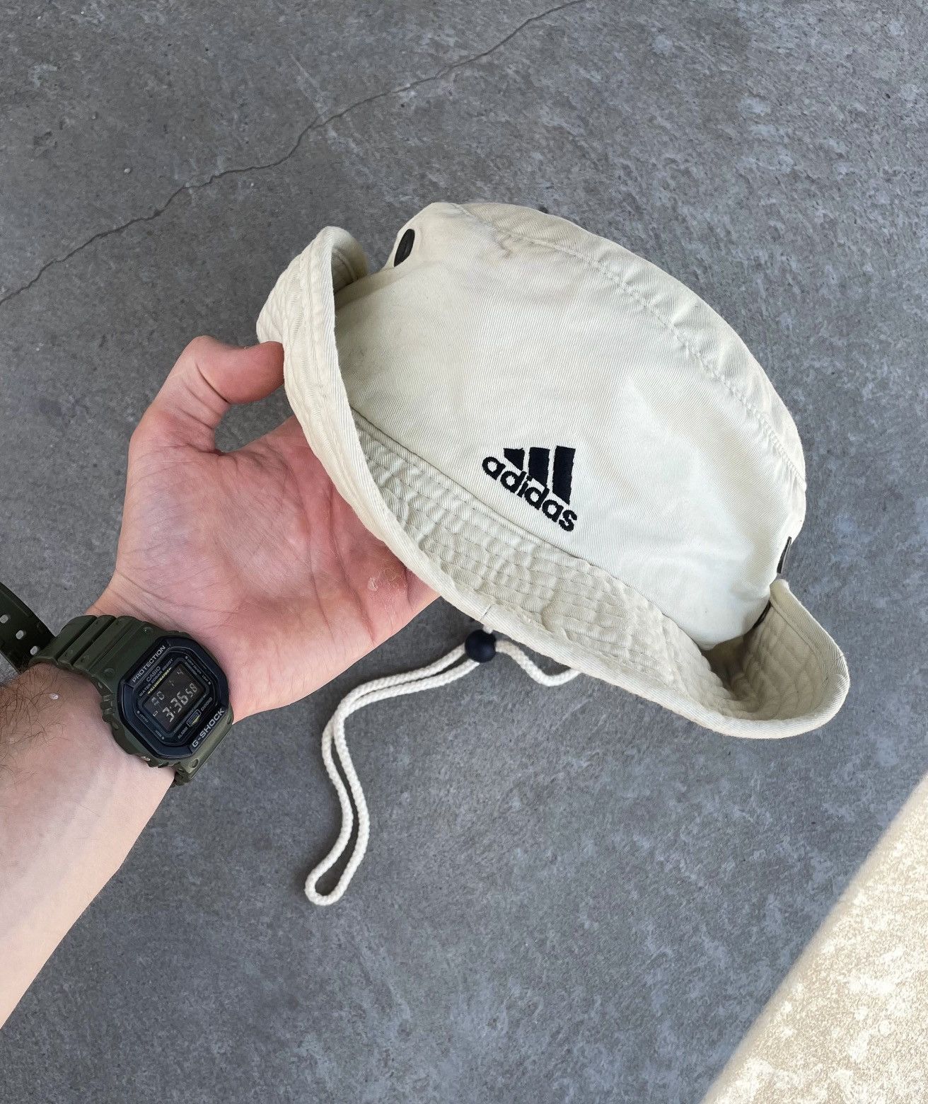 Adidas × NBA × Vintage Rare Utah Jazz Adidas Hat Y2K Panama NBA Cap Size ONE SIZE - 2 Thumbnail
