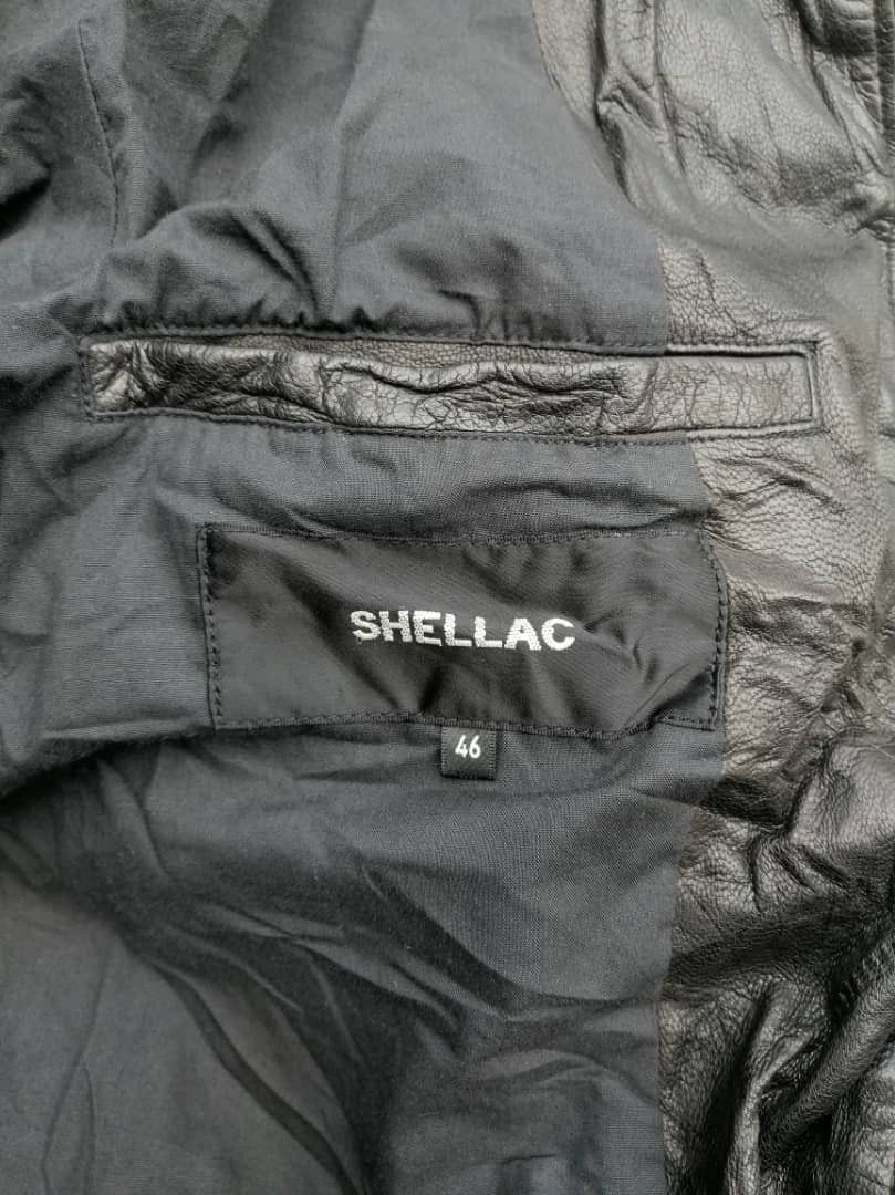 Japanese Brand × Shellac Shellac Made In Japan Bikers / Punk Style Leather Jacket Size US S / EU 44-46 / 1 - 8 Thumbnail