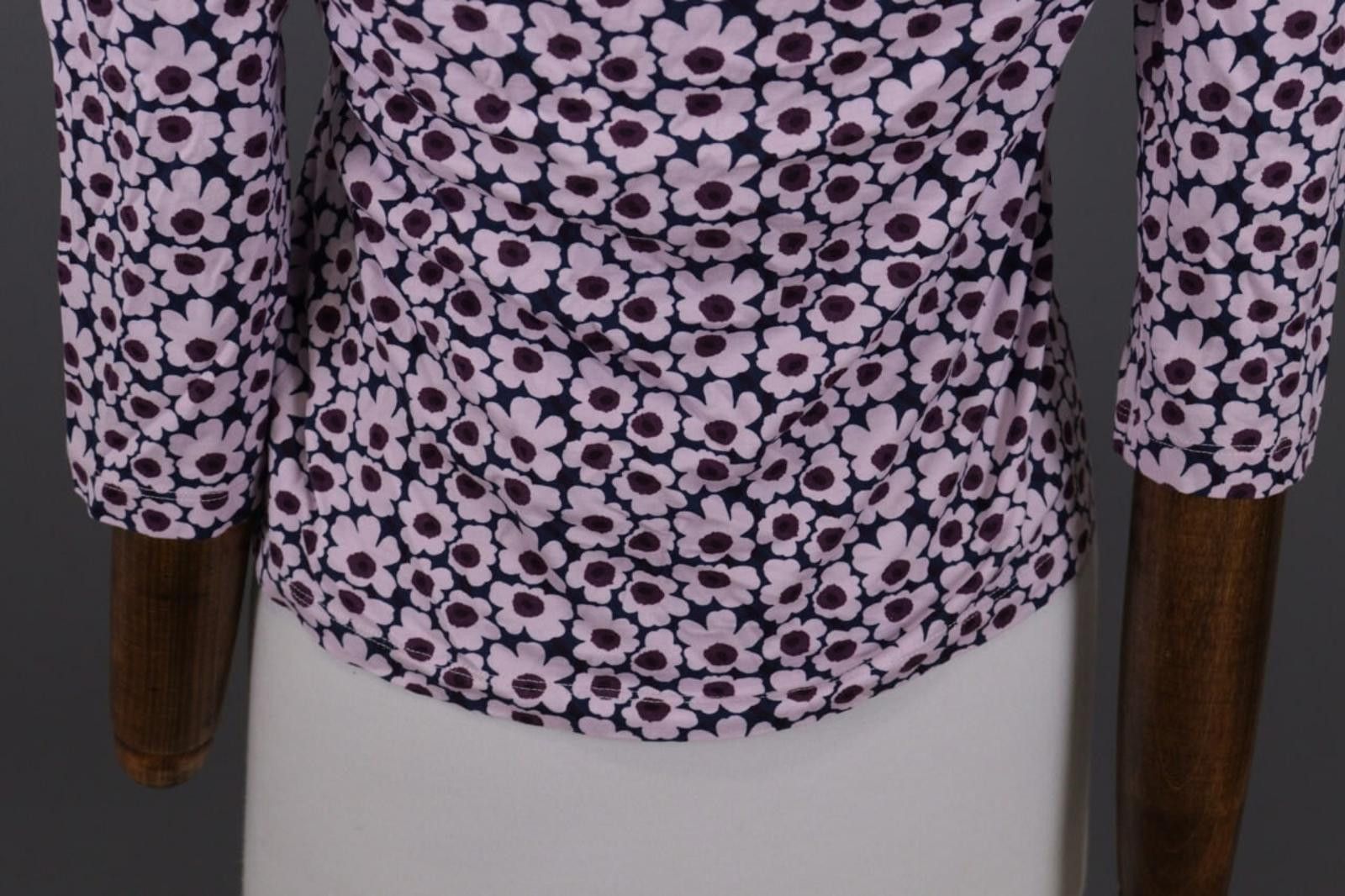 Marimekko Marimekko Multicolor Floral 3/4 Sleeve Blouse Shirt Size XS Size XS / US 0-2 / IT 36-38 - 11 Thumbnail