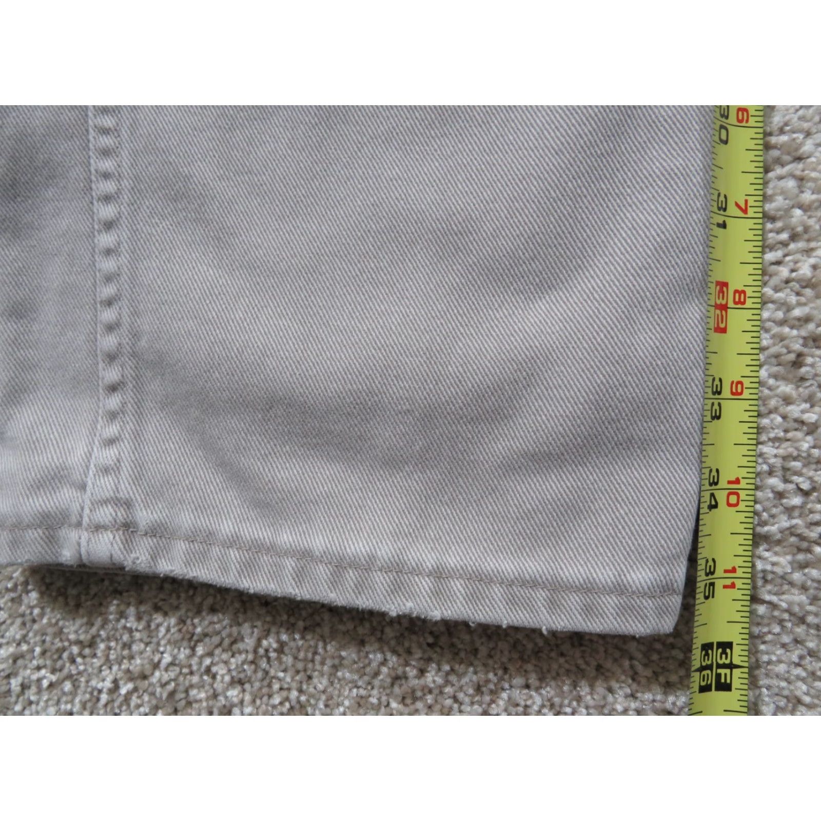 Wrangler VINTAGE Wrangler Jeans Men's 34x35.5 Tan Cowboy Cut Dark Denim 5-Pocket Logo Regular Straight Cowboy Mens Size US 34 / EU 50 - 5 Thumbnail