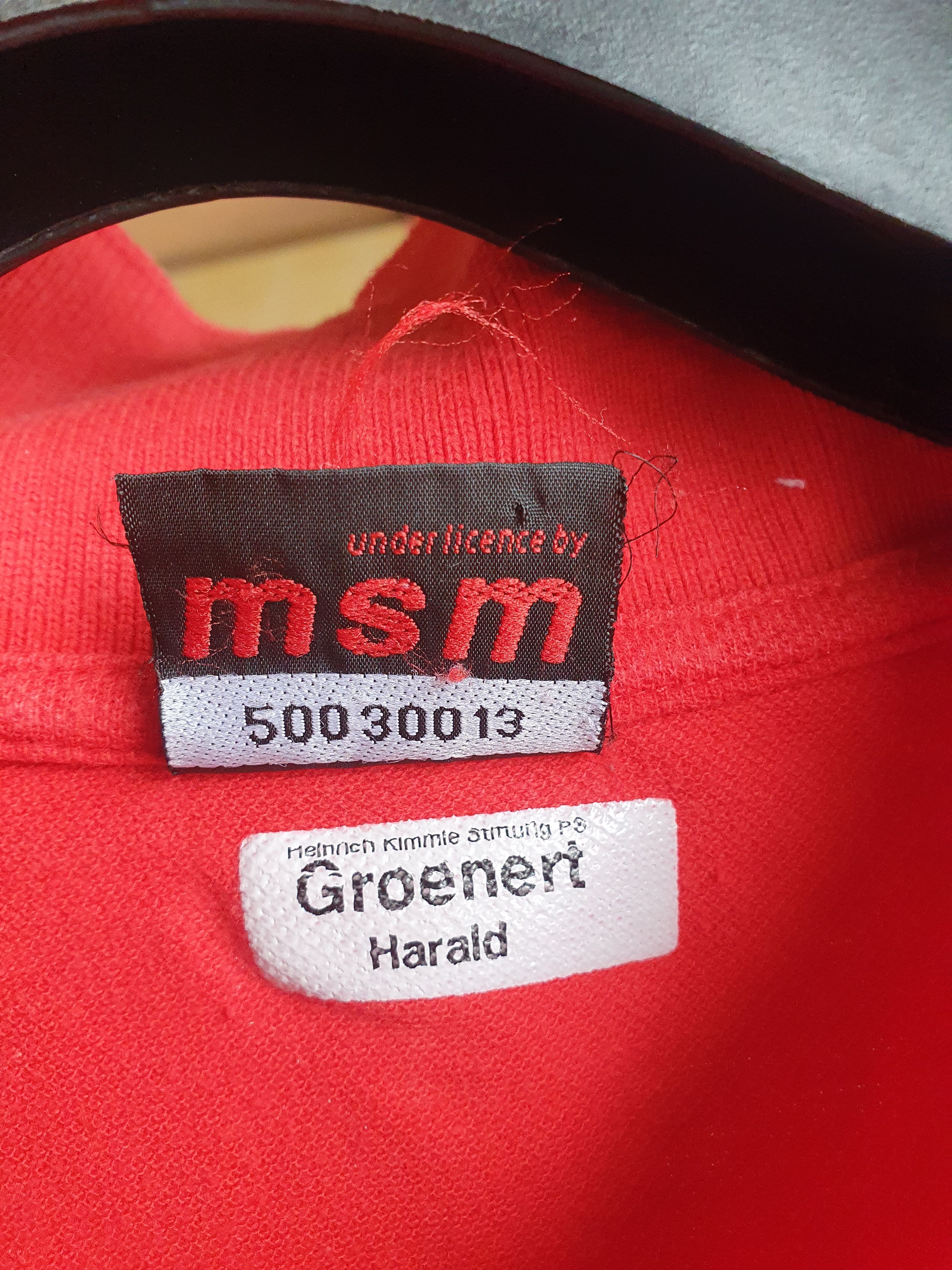 Ferrari × Formula 1 × Vintage Michael Schumacher F1 World Champion Six Times 2003 Vtg Polo Size US M / EU 48-50 / 2 - 3 Thumbnail