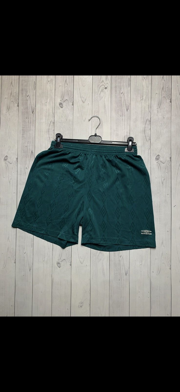 Umbro × Vintage Vintage Umbro monogram shorts green size L Size US 34 / EU 50 - 1 Thumbnail