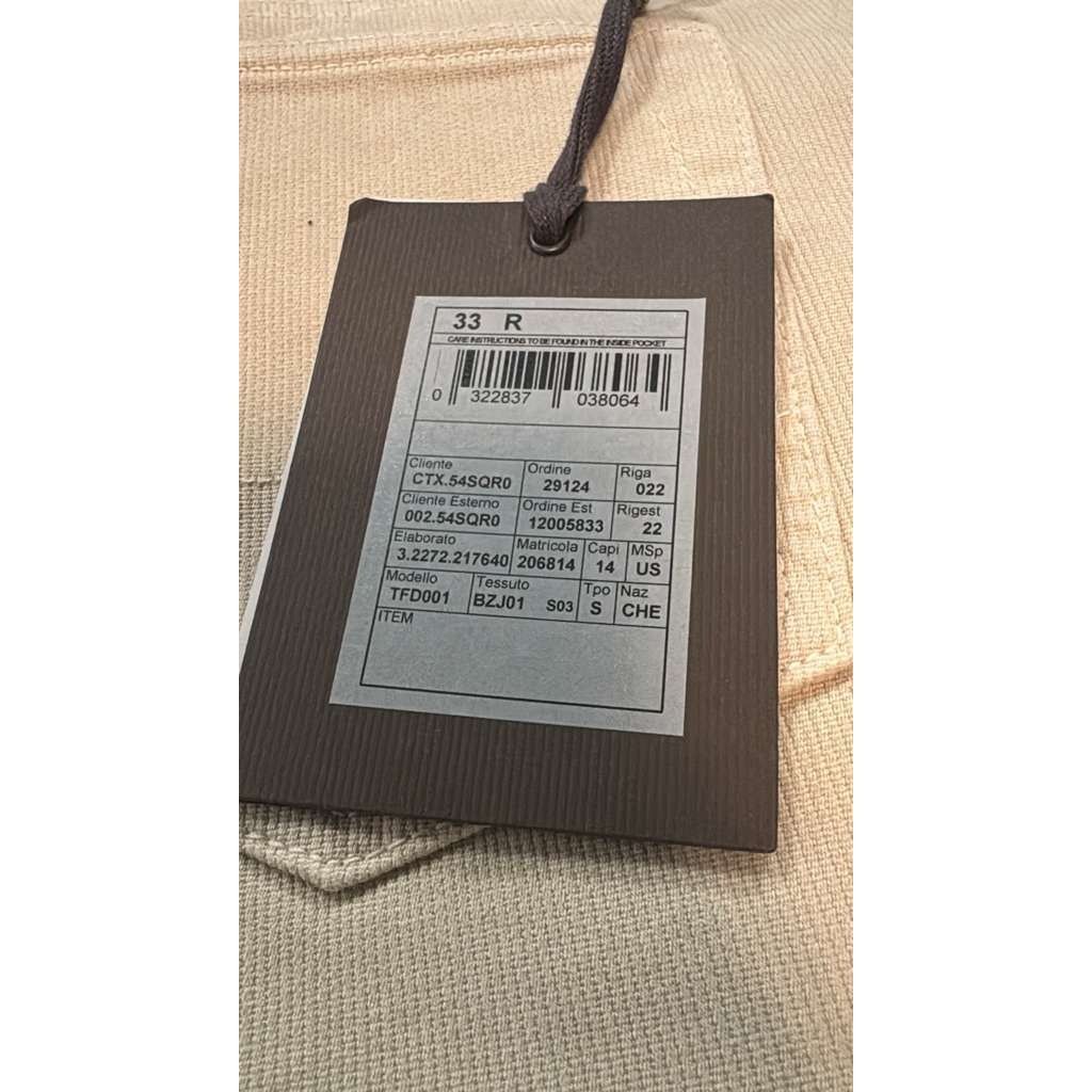 Tom Ford o1rshd1 Slim Denim Jeans in Beige Size US 33 - 20 Thumbnail