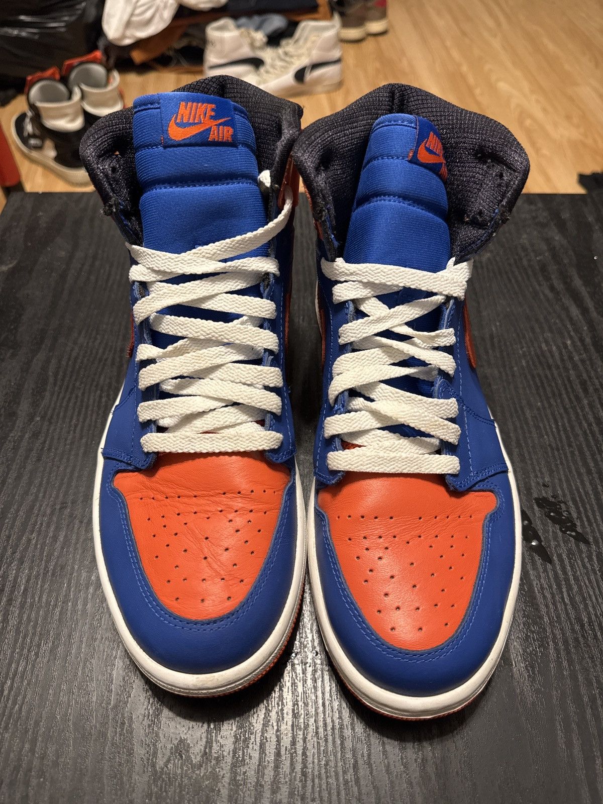 Jordan Brand × Nike Retro 1 “knicks” Size US 10.5 / EU 43-44 - 6 Thumbnail