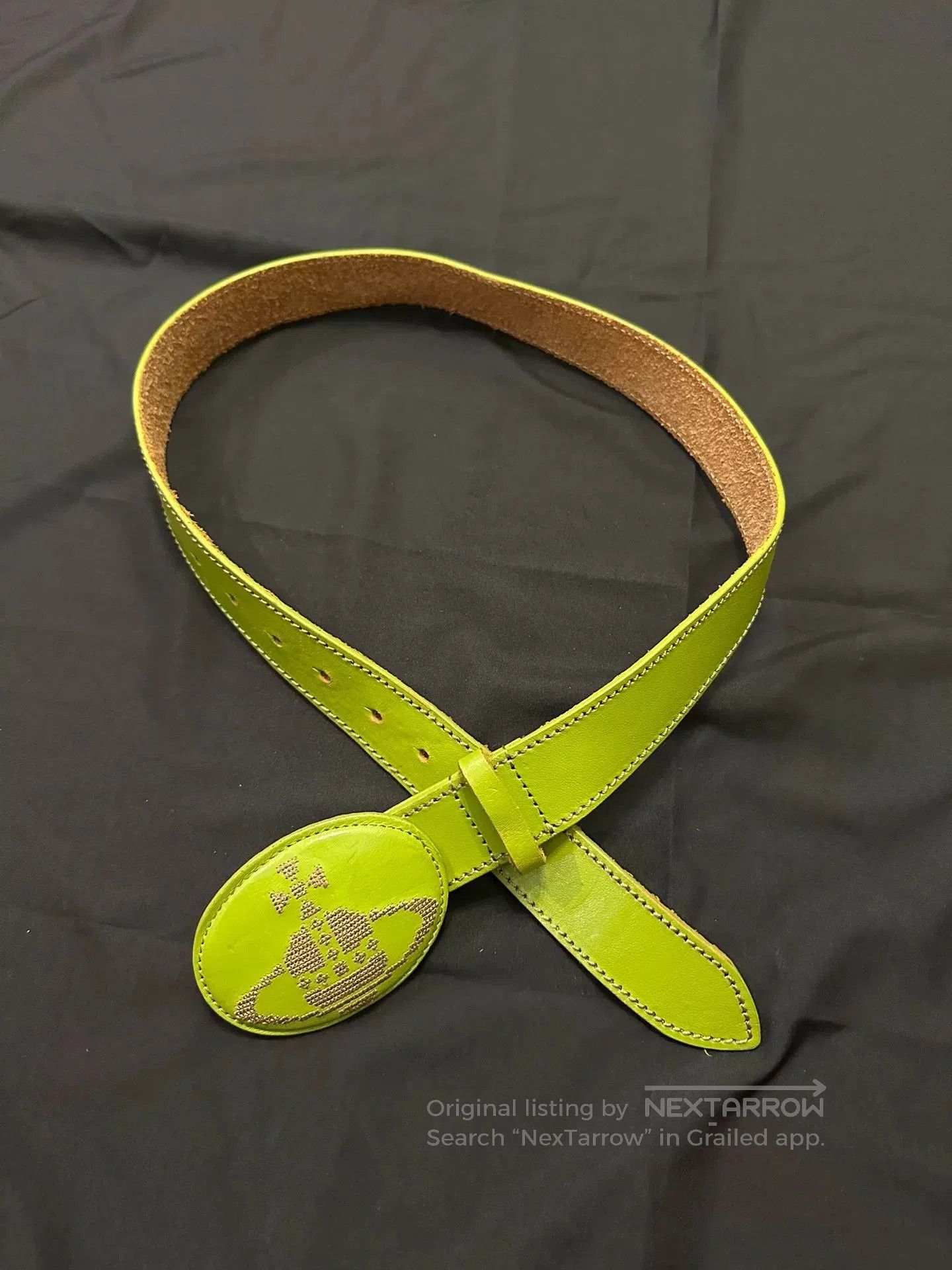 Vivienne Westwood vintage vivienne westwood green planet belt. Size ONE SIZE - 1 Thumbnail