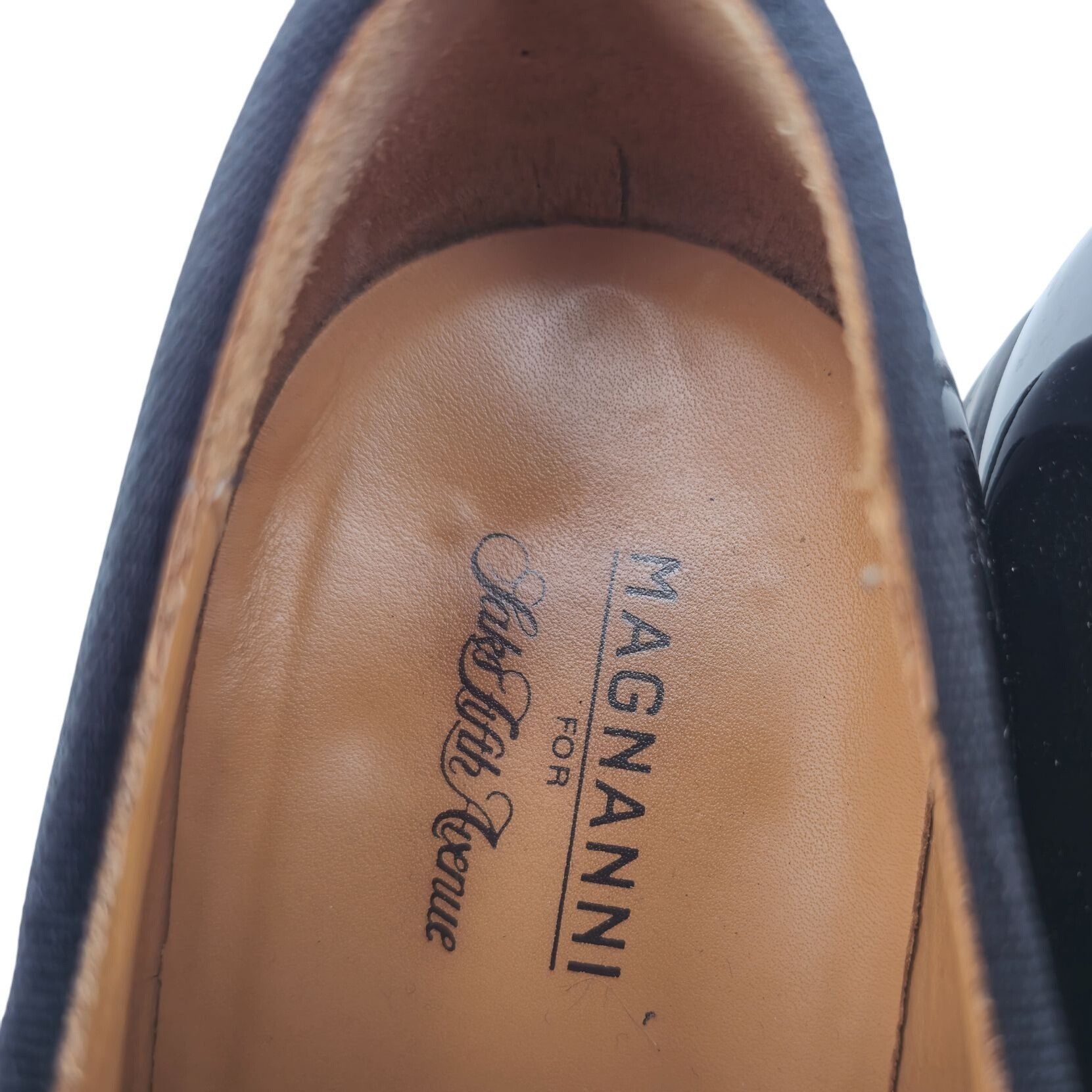 Magnanni Magnanni Saks Fifth Ave Black Patent Leather Dress Shoes Men Size US 11.5 / EU 44-45 - 15 Thumbnail