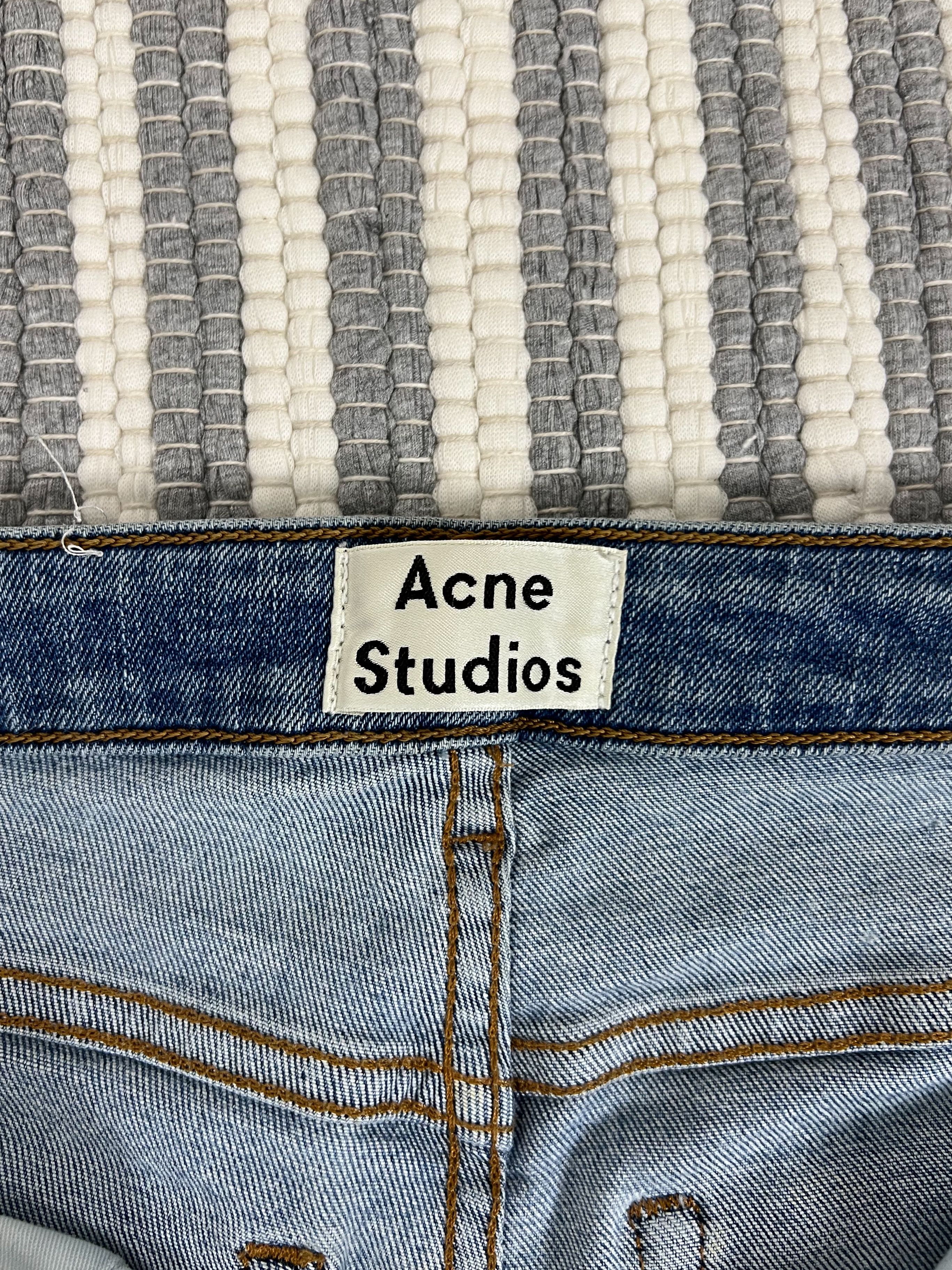 Acne Studios Acne Studios Blue Denim Skinny Jeans Pants Size 27" / US 4 / IT 40 - 5 Thumbnail