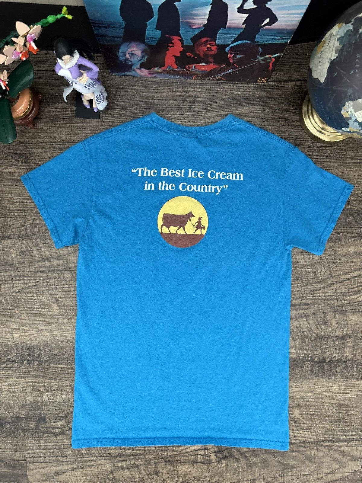 Vintage Texas Blue Bell Ice Cream Company Graphic Tee Small Size S / US 4 / IT 40 - 5 Thumbnail