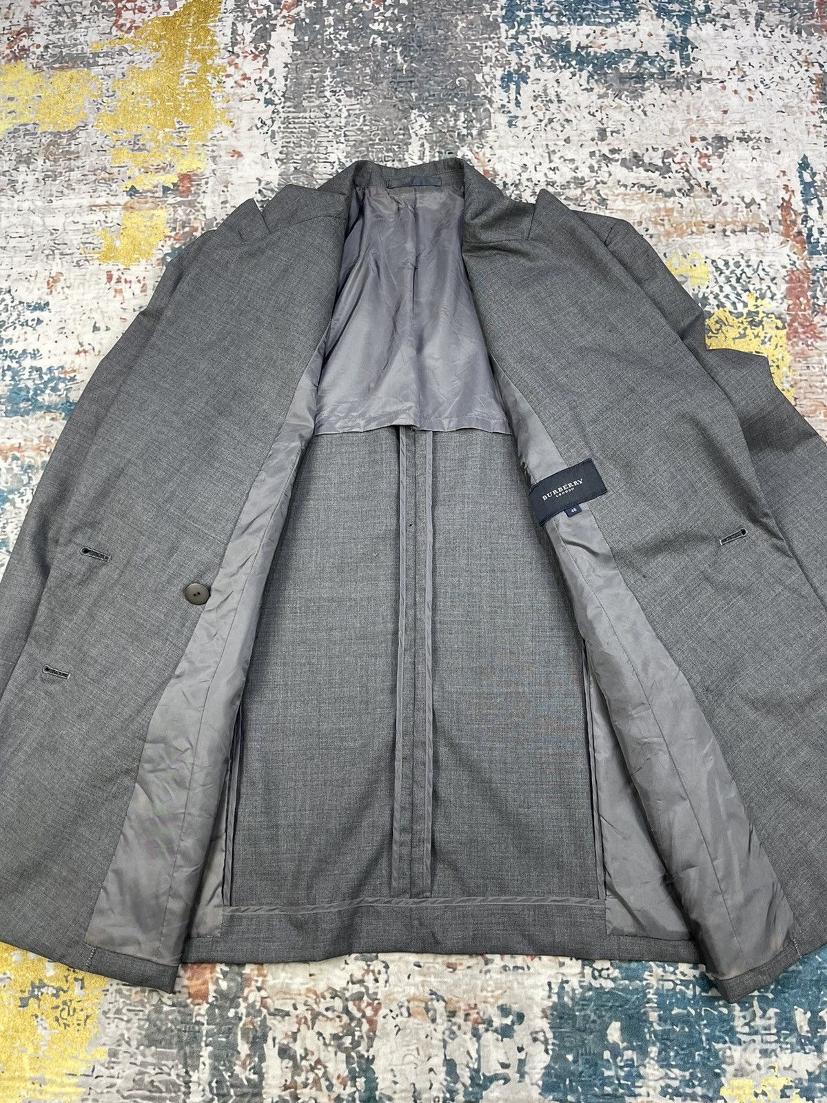 Burberry Burberry London Double Breasted Twill Blazer Jackets Size S / US 4 / IT 40 - 10 Thumbnail