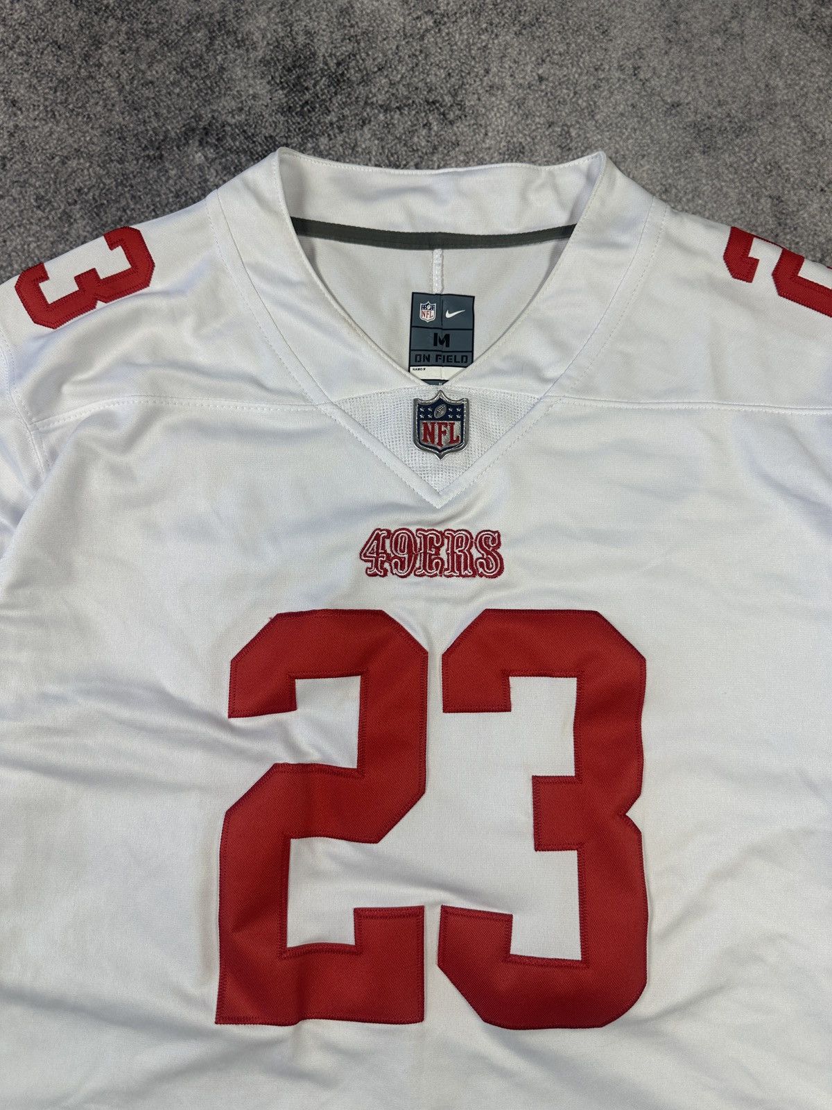 NFL Nike 49ers McCaffrey 23 Jersey Streetwear USA NFL Rare M Size US M / EU 48-50 / 2 - 3 Thumbnail