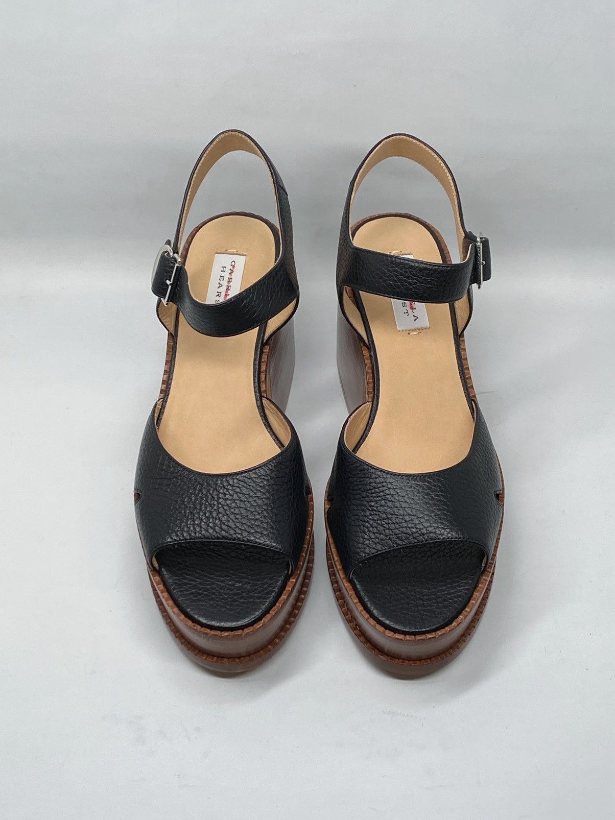 Gabriela Hearst Gabriela Hearst Zuri 90MM Leather Platform Sandals size 38.5 Size US 8.5 / IT 38.5 - 2 Thumbnail