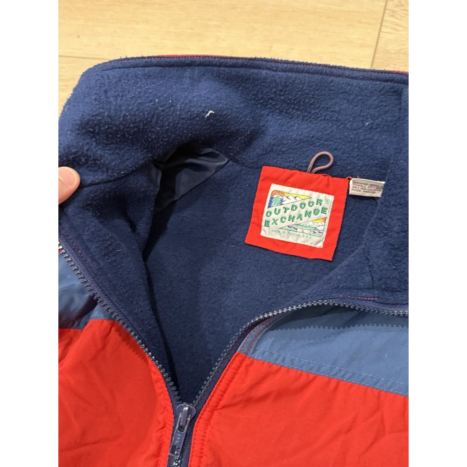 Vintage Vintage 80s Outdoor Exchange Winter Fleece Jacket Mens Large Size US L / EU 52-54 / 3 - 4 Thumbnail