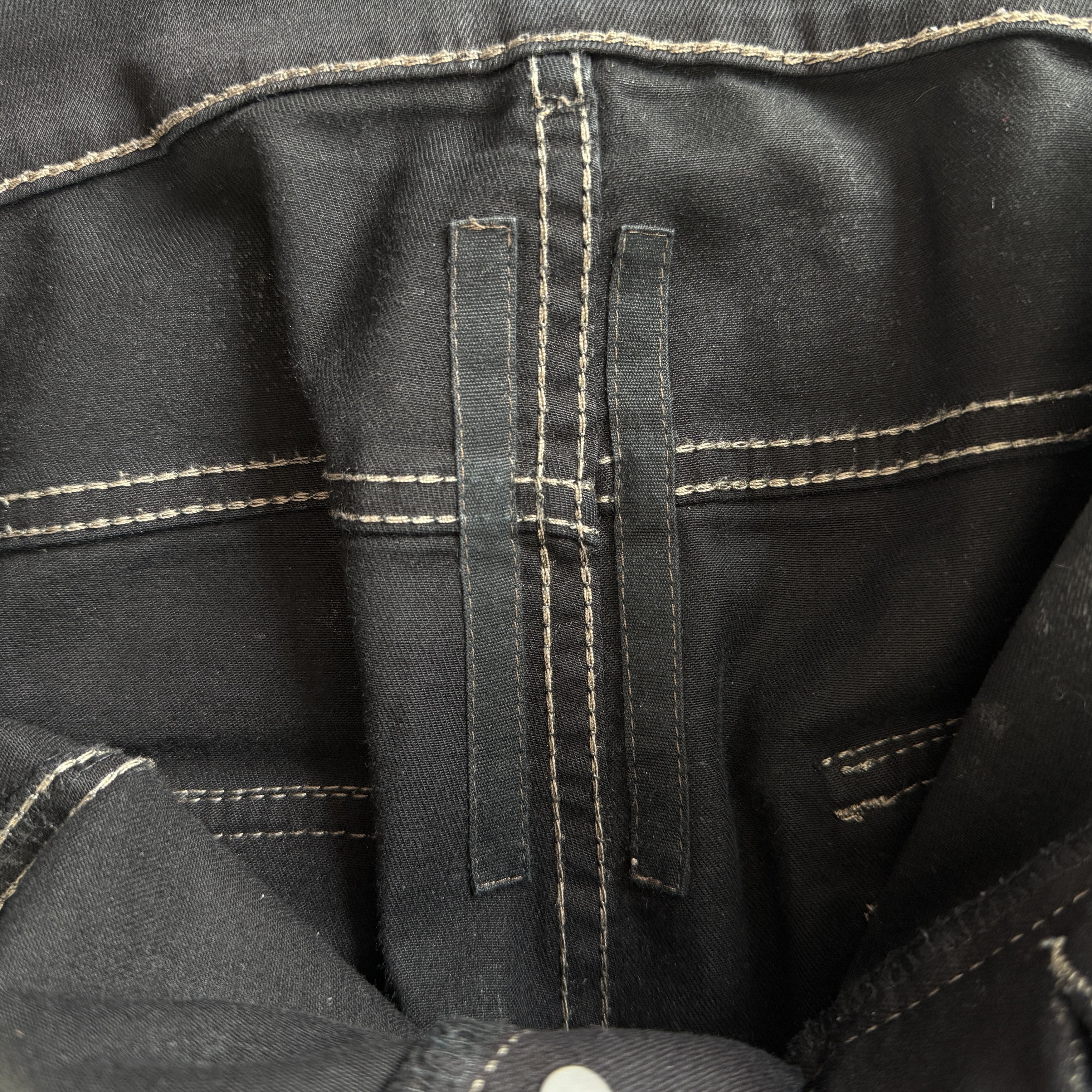 Rick Owens Rick Owens FW15 “Black Wax” Memphis Denim Size US 31 - 6 Thumbnail