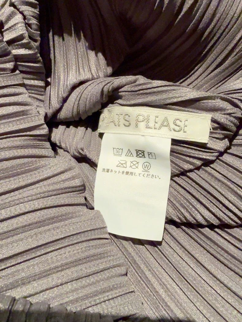 Issey Miyake Issey Miyake Grey pleated skirt Size XL / US 12-14 / IT 48-50 - 2 Thumbnail