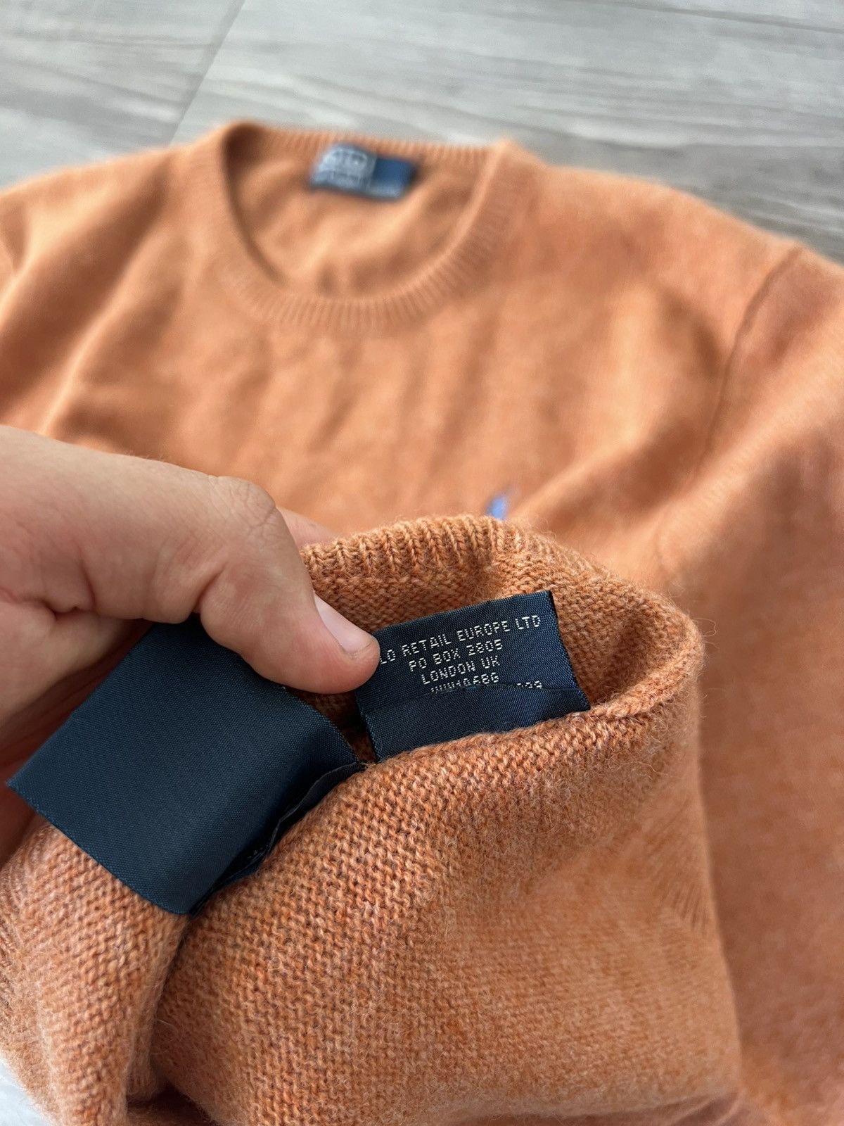 Polo Ralph Lauren ‼️Polo Ralph Lauren Luxury 100% Lambs Wool Sweater‼️ Size US L / EU 52-54 / 3 - 22 Thumbnail