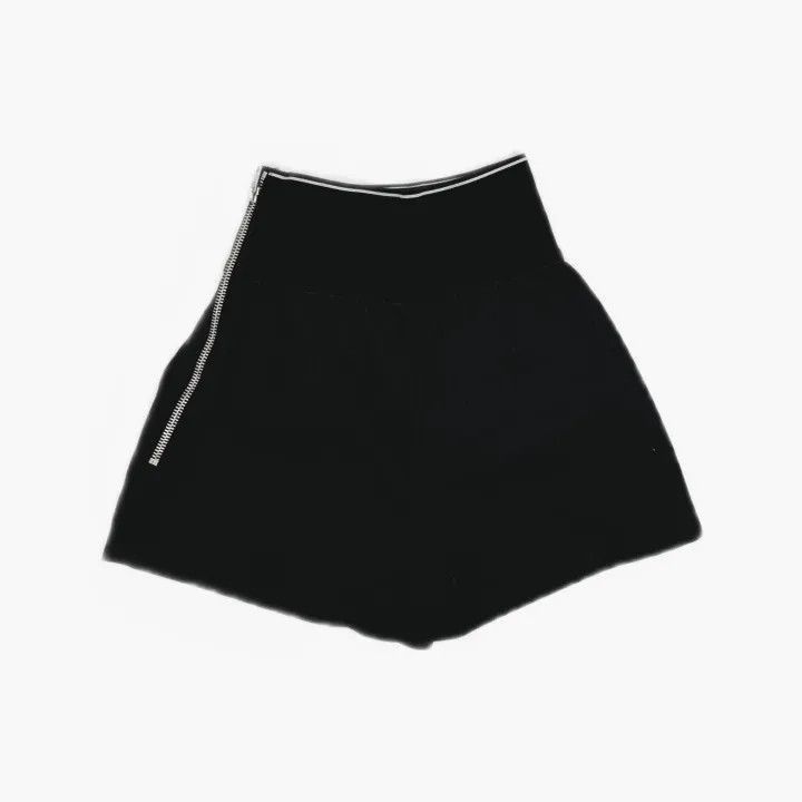 Alexander Wang Alexander Wang Black Logo High-Waisted Shorts - Size 22" - 3 Thumbnail