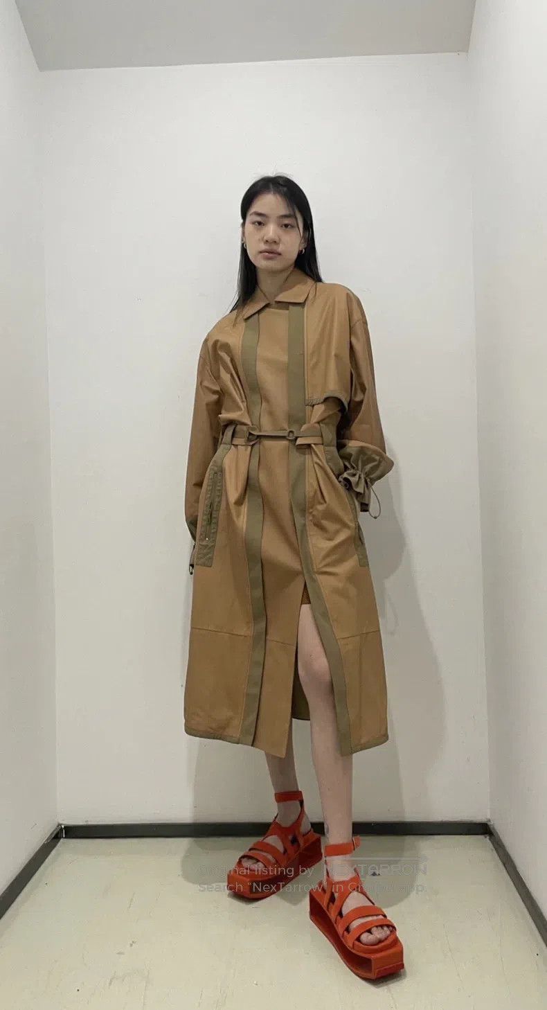 Hermes Hermes Exclusive leather patchwork belt jacket coat Size XS / US 0-2 / IT 36-38 - 8 Thumbnail