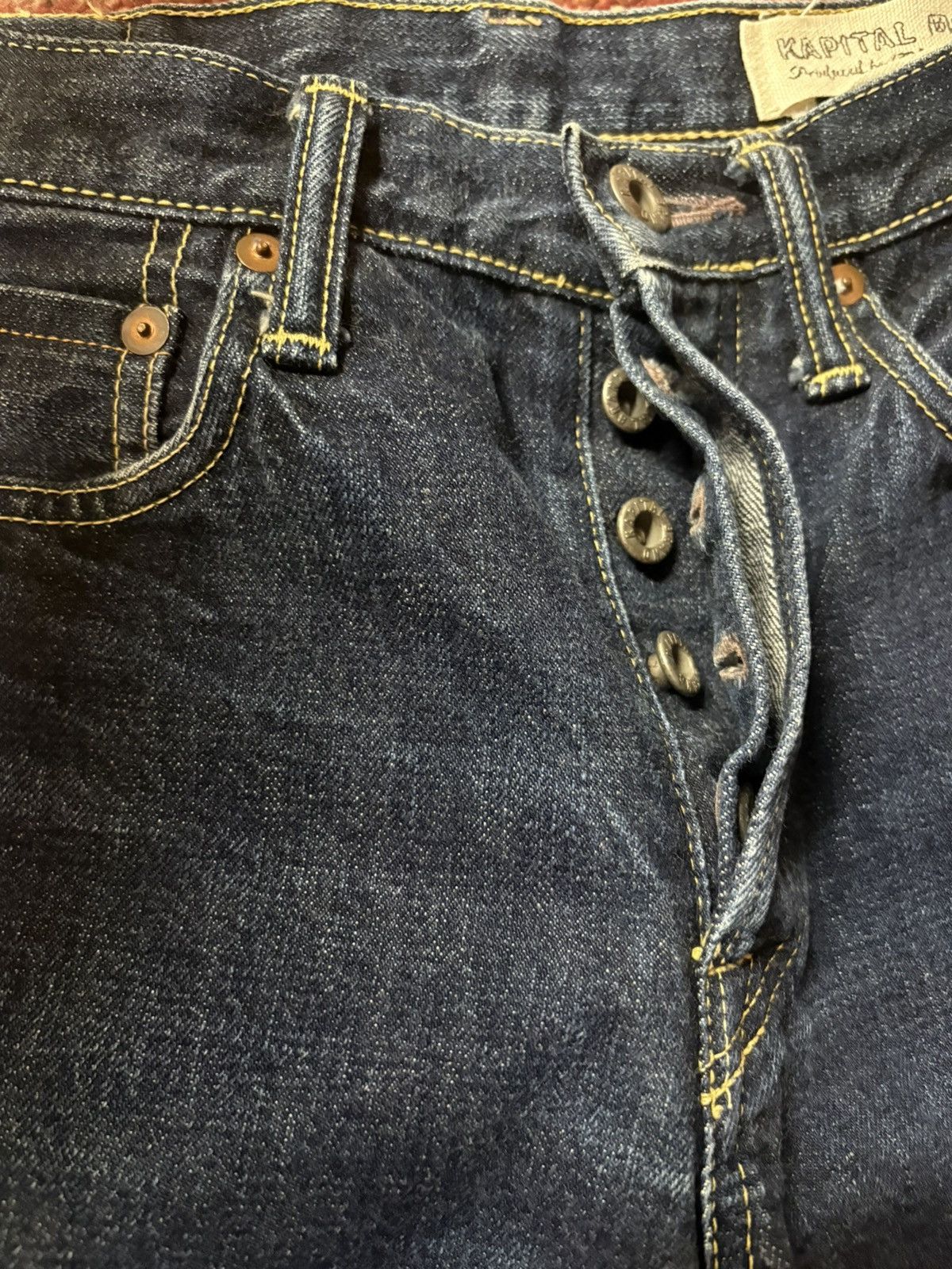 Kapital Kapital Selvedge Slim Fit Denim Size US 29 - 2 Thumbnail