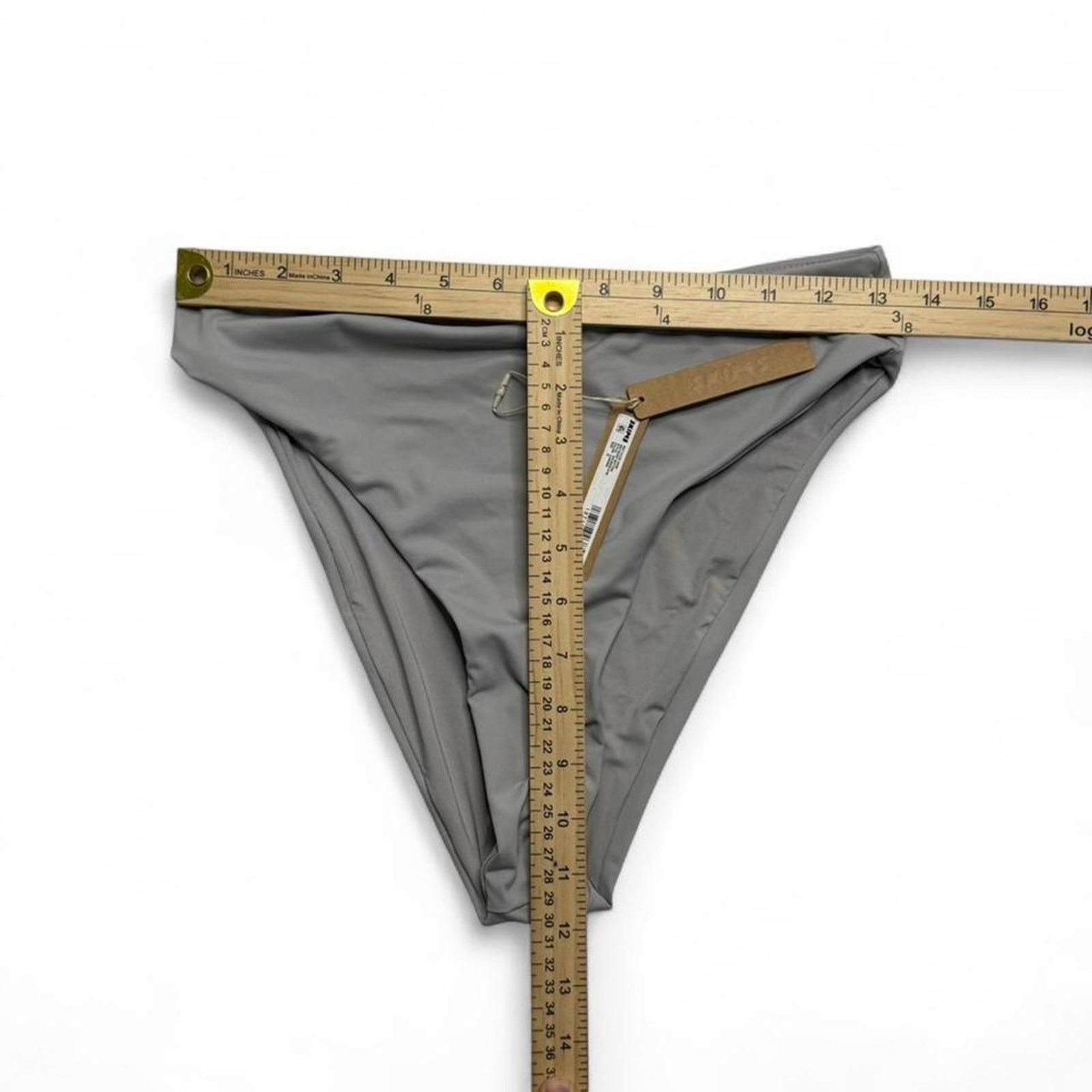 SKIMS Skims grey bikini bottoms Size M New With Tag Size ONE SIZE - 4 Thumbnail