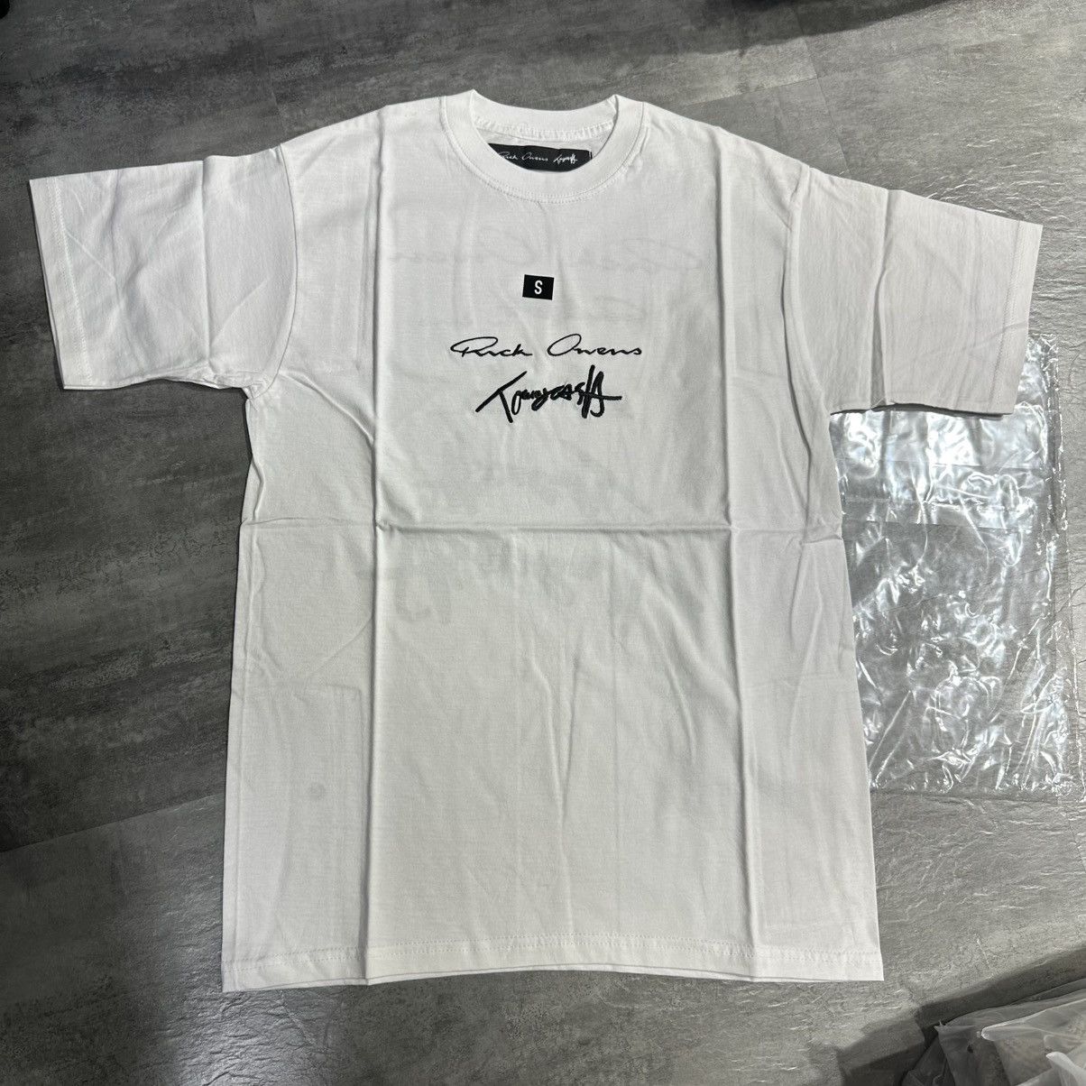 Tommy Cash × Rick Owens T-Shirt White - Small