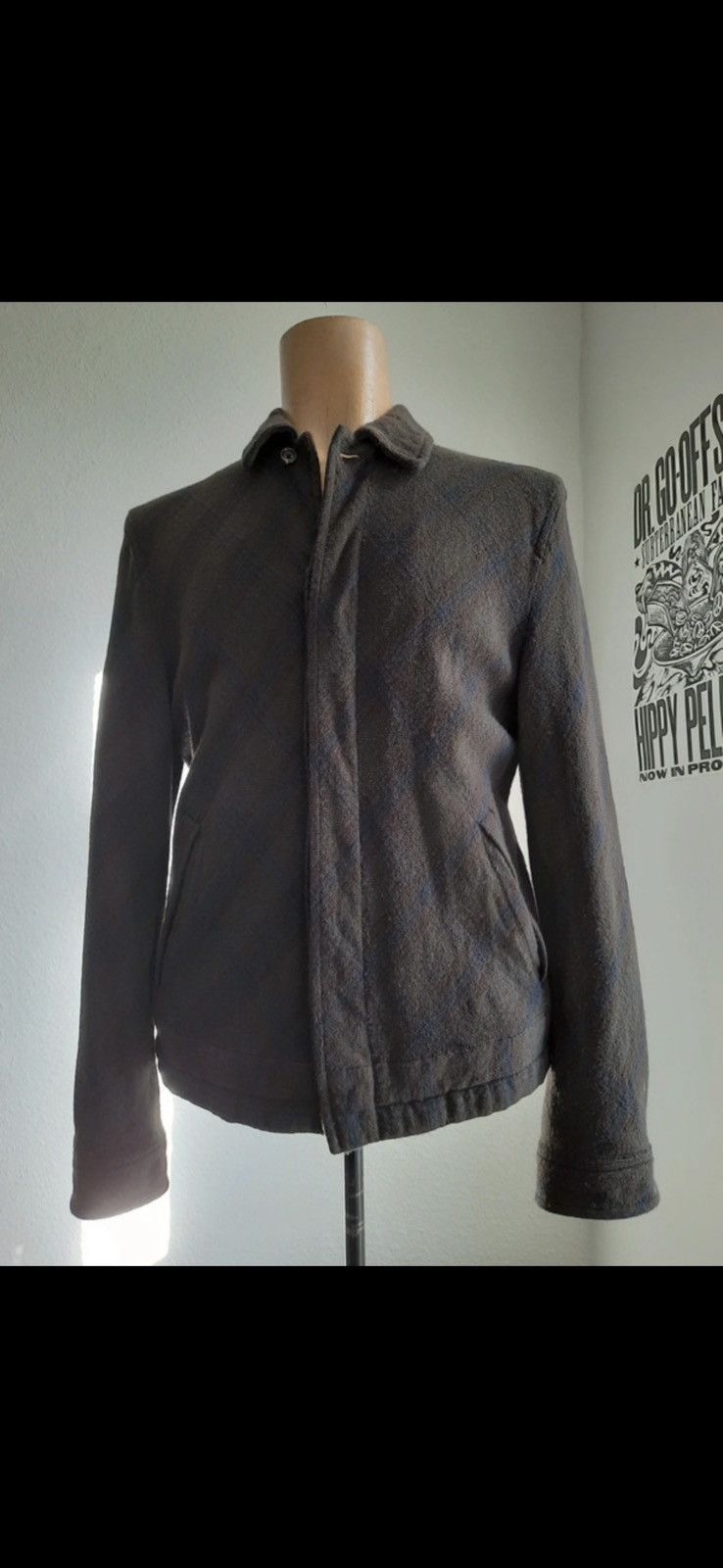 Comme des Garcons Homme Plus Comme des Garçons Homme Plus Blouson Left Hand Twill AD1996 Size US M / EU 48-50 / 2 - 1 Thumbnail