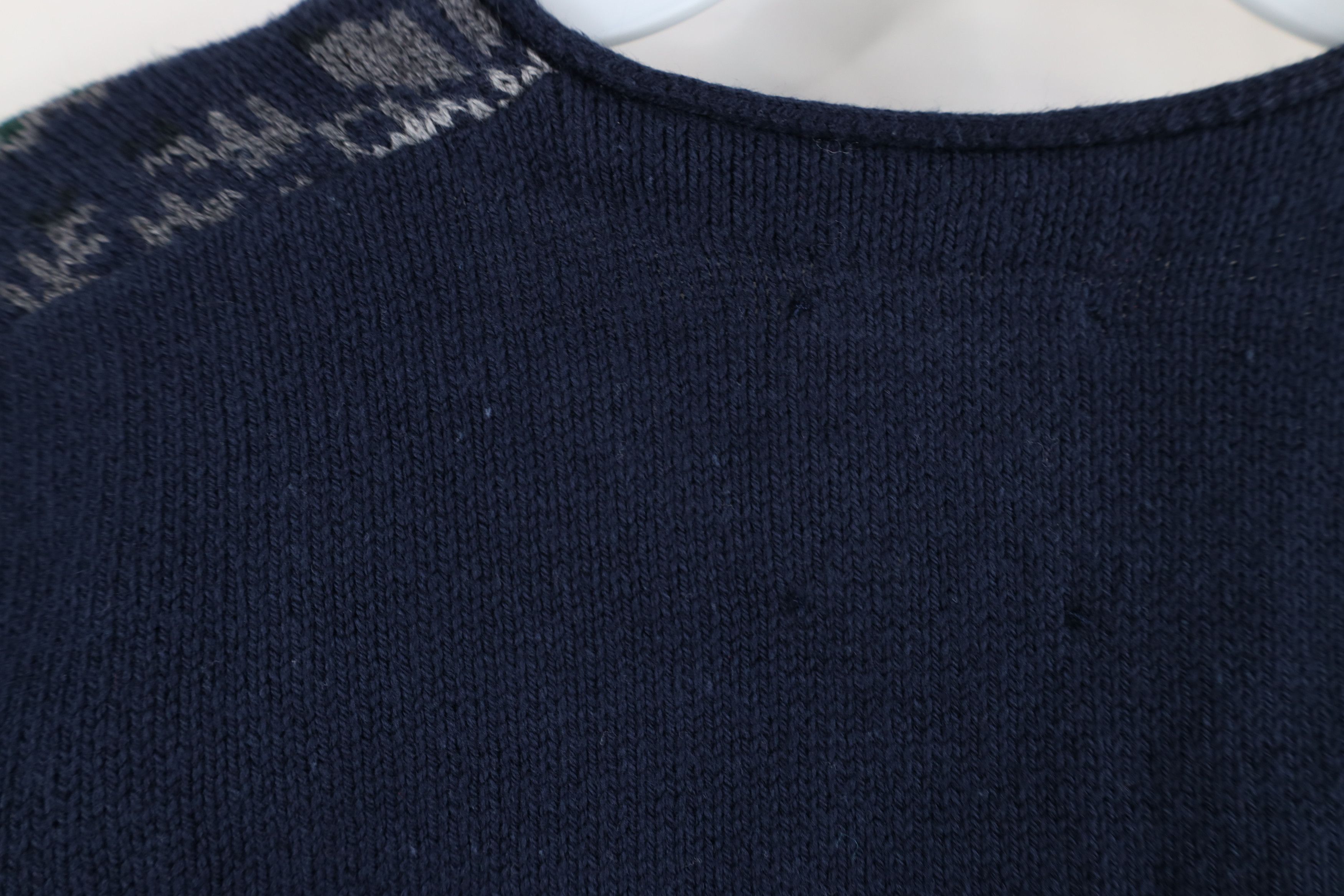 Vintage Vintage 90s Streetwear Knit Cardigan Sweater Vest USA Size US L / EU 52-54 / 3 - 7 Thumbnail