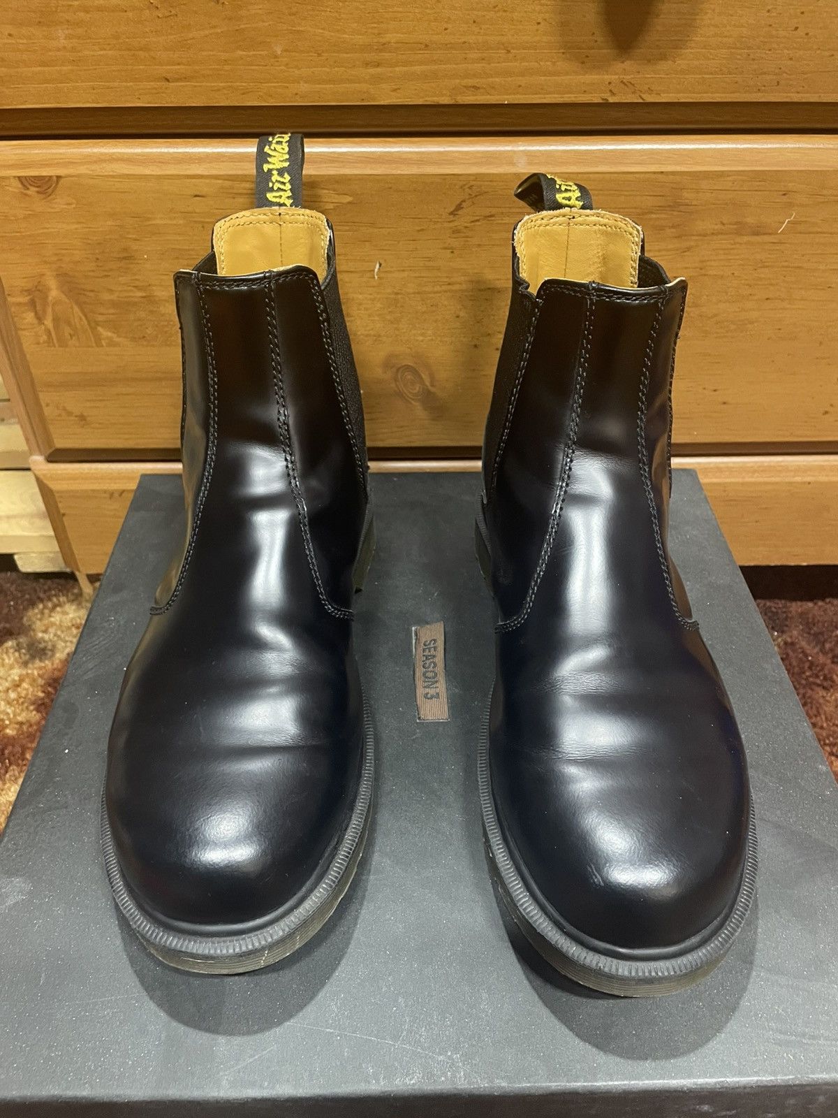 Dr. Martens Dr Martens AirWair All black boot size 9 Size US 9 / EU 42 - 2 Thumbnail