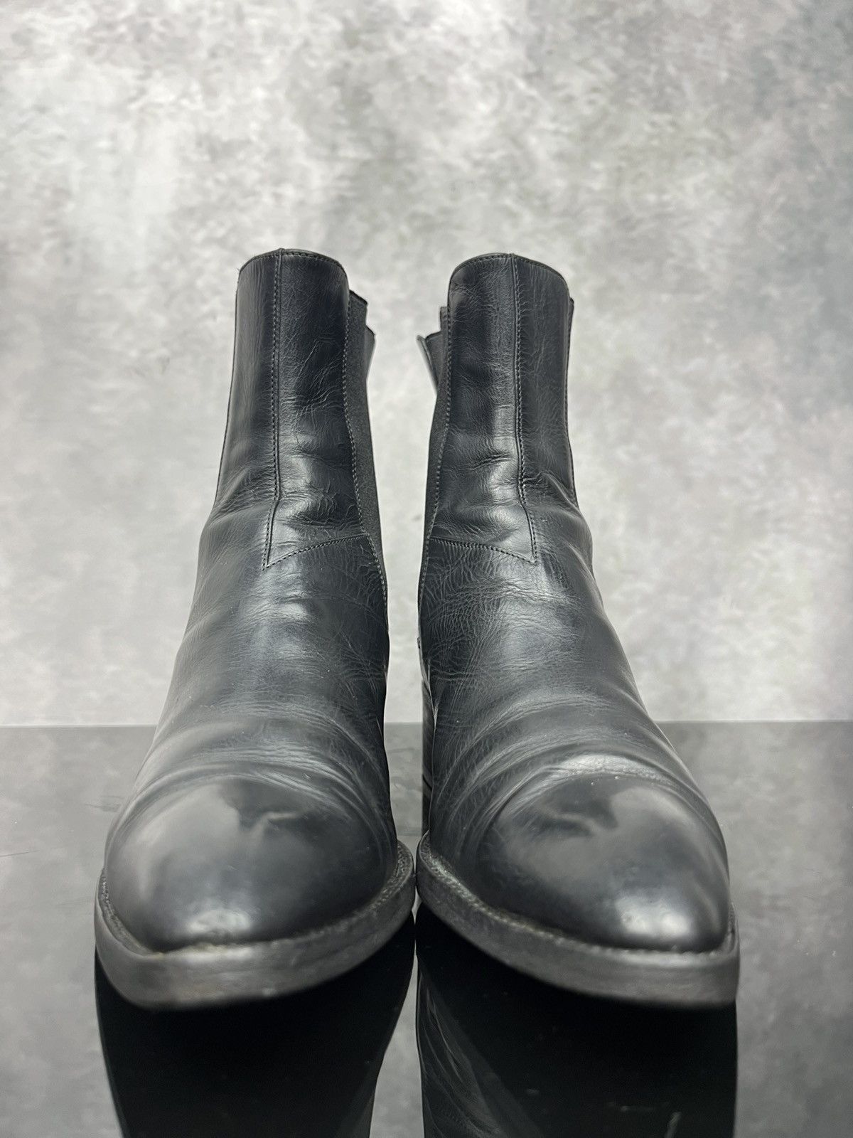 Jil Sander JIL SANDER Black Leather Chelsea Boots Made in Italy - EU 36 Size US 6 / IT 36 - 8 Thumbnail