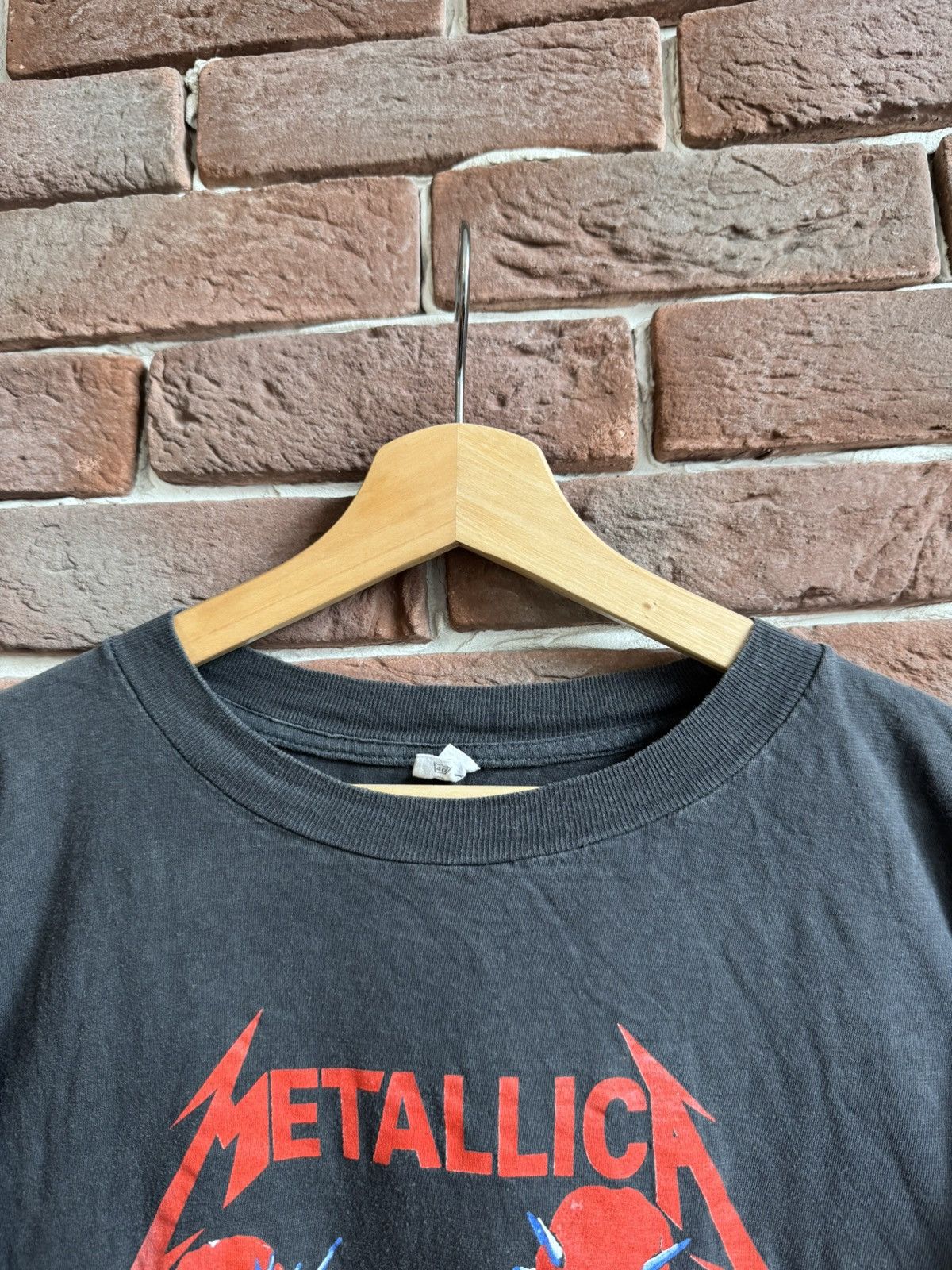 Band Tees Metallica Damage Inc Pushead Metal Band 90s Vintage T-Shirt Size US M / EU 48-50 / 2 - 6 Thumbnail